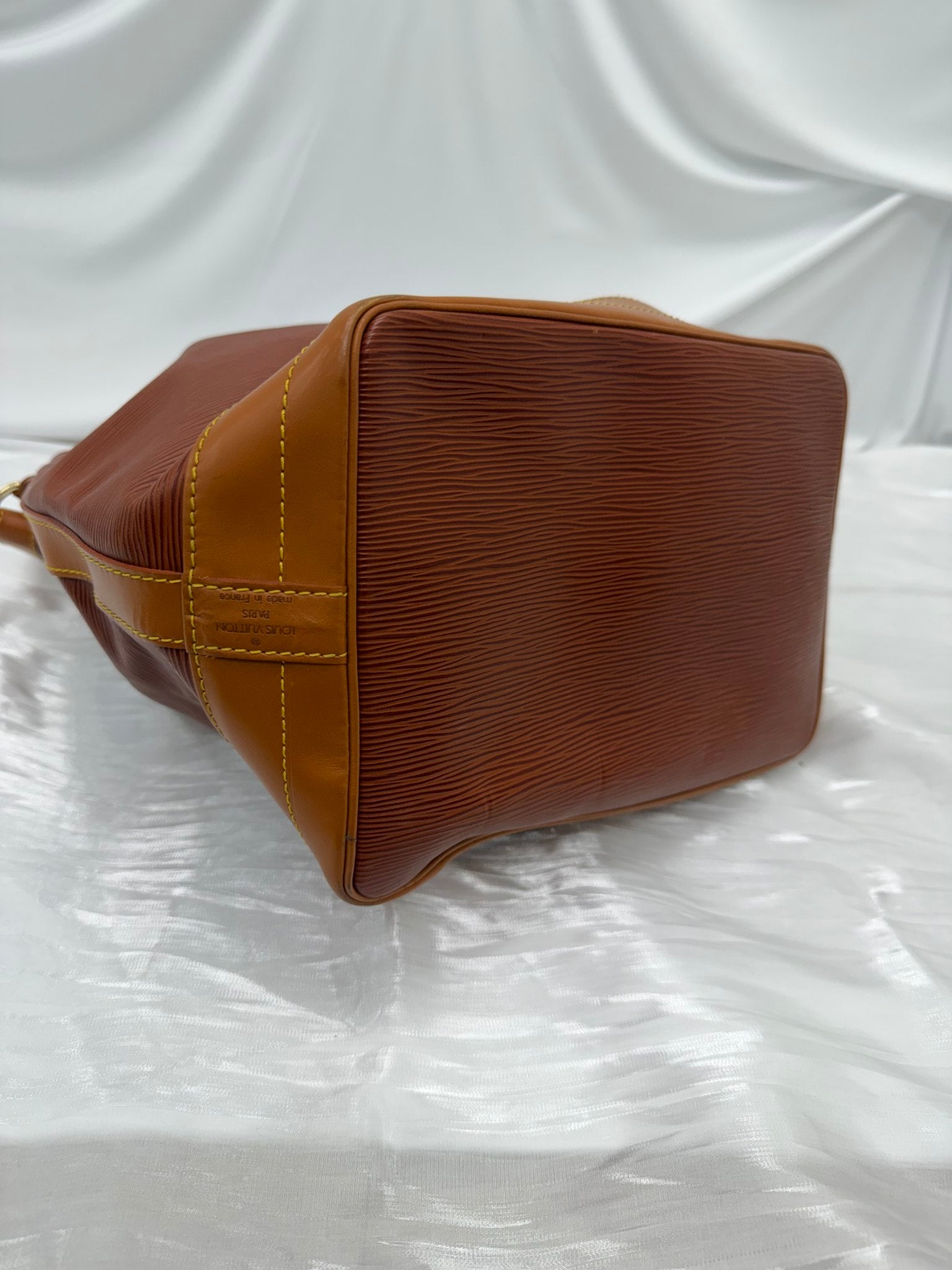 Louis Vuitton Brown Epi Noe Bucket Bag GM