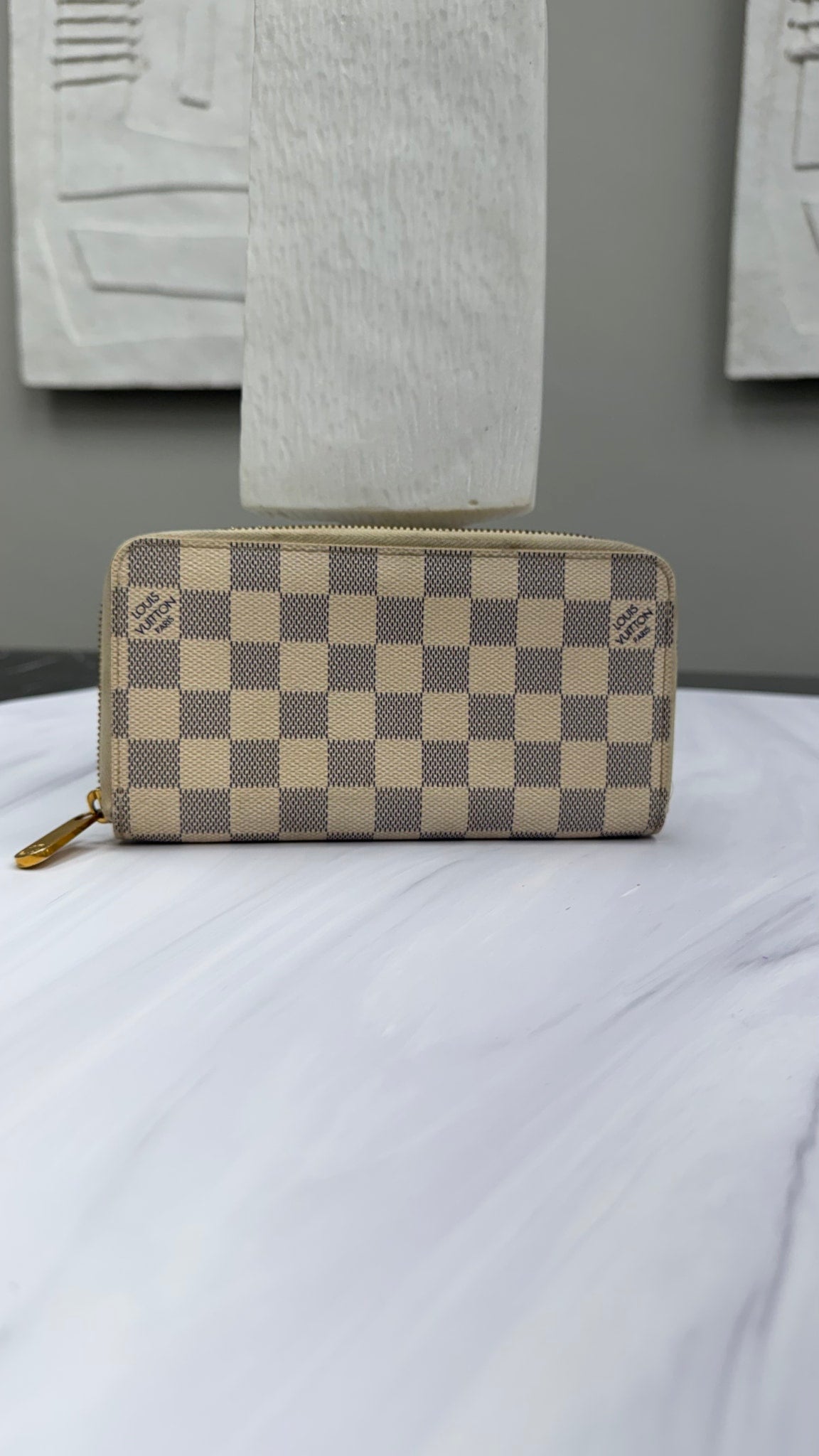 Louis Vuitton Damier Azur Zippy Wallet