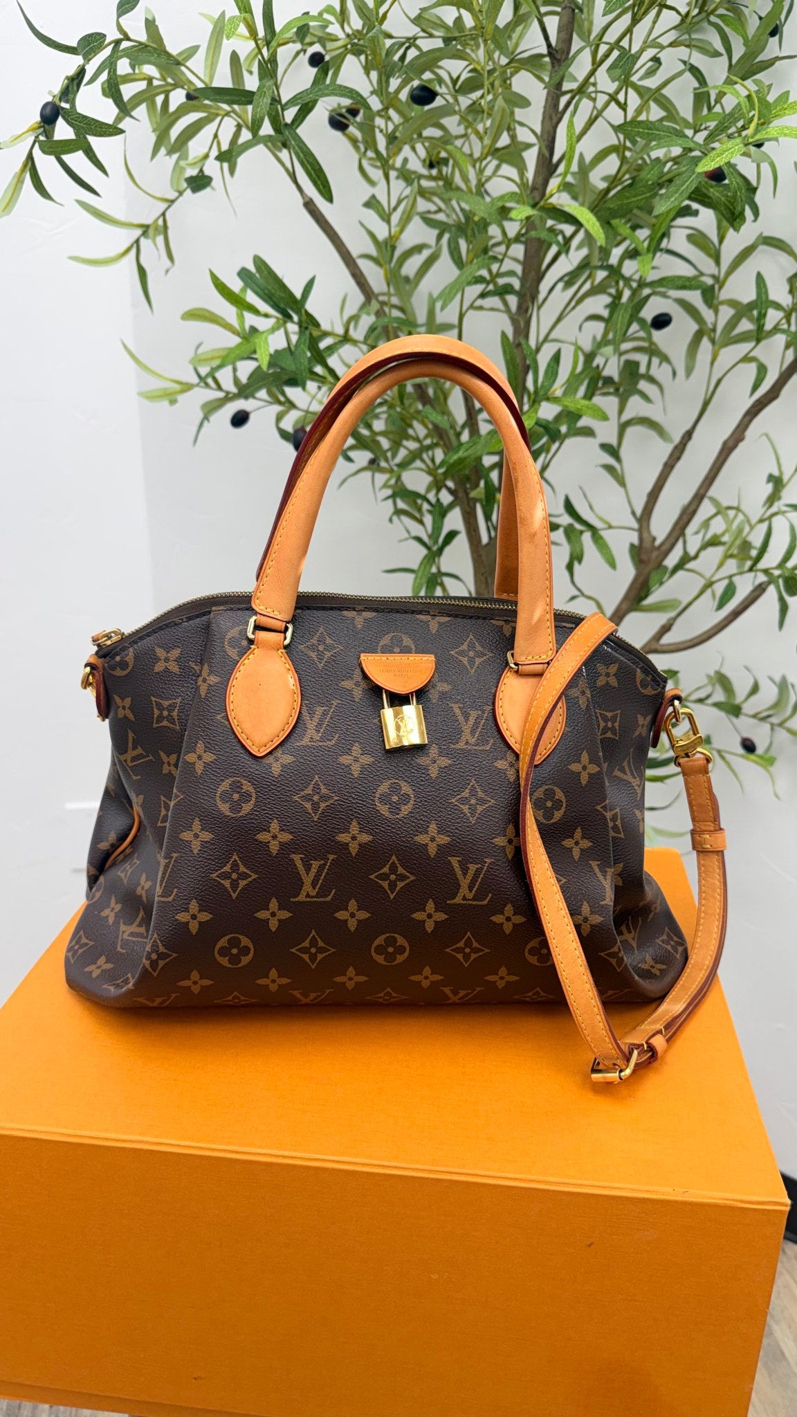 Louis Vuitton Monogram Rivoli MM 2Way Handbag
