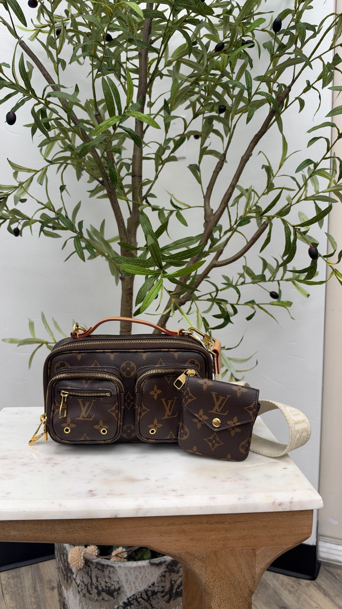LIKE NEW - Louis Vuitton Monogram Utility Crossbody