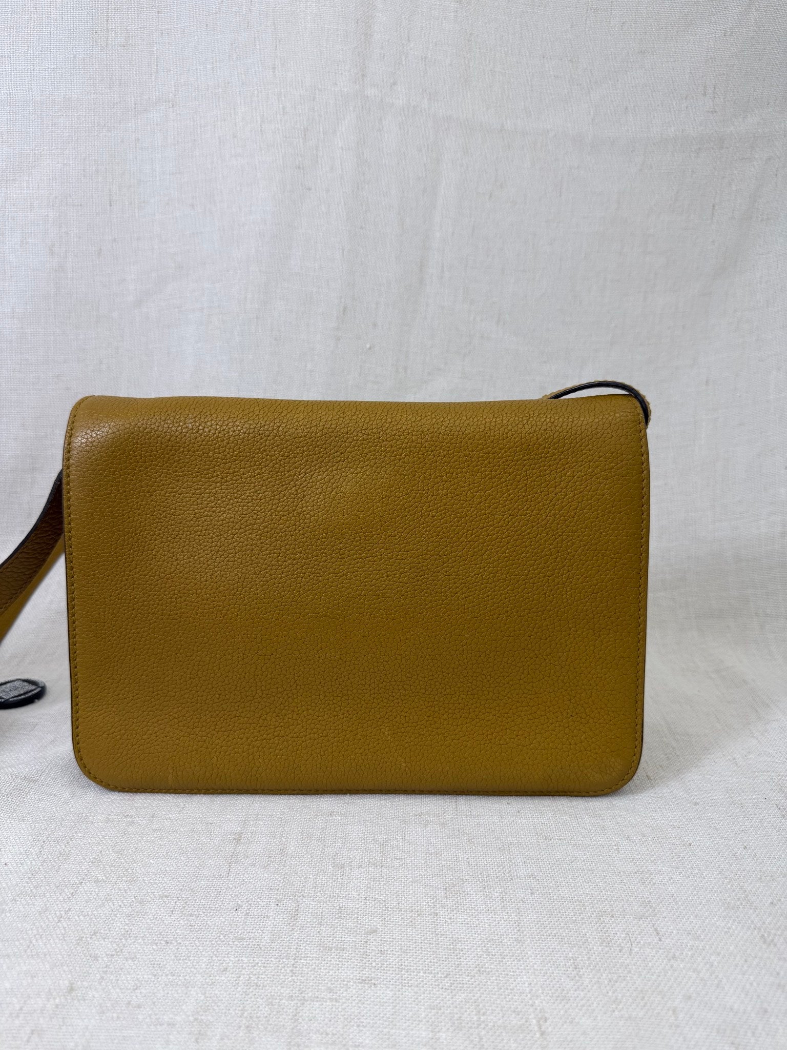 Gucci Mustard Yellow Leather Soft Jackie Crossbody Bag