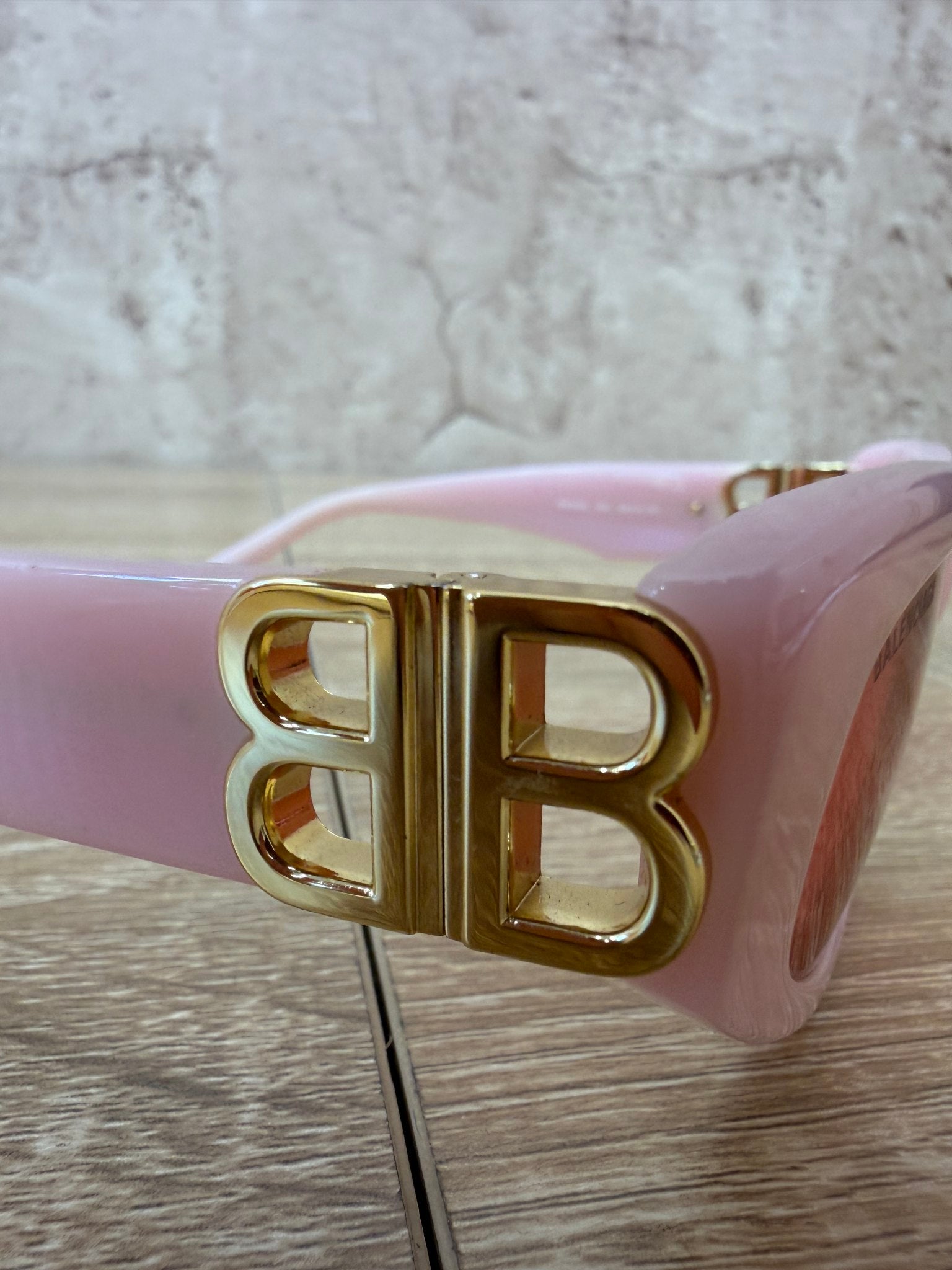 LIKE NEW- Balenciaga Pink New Trend Sunglasses
