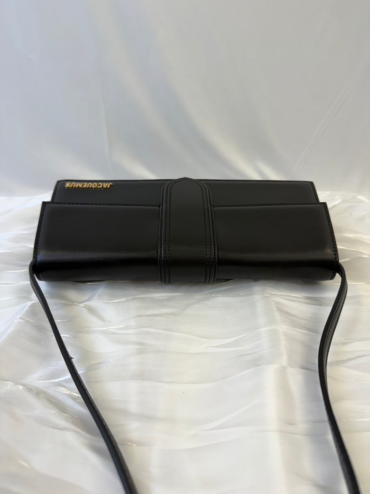 BRAND NEW- Jacquemus Black Leather Le Grand Bambino Bag
