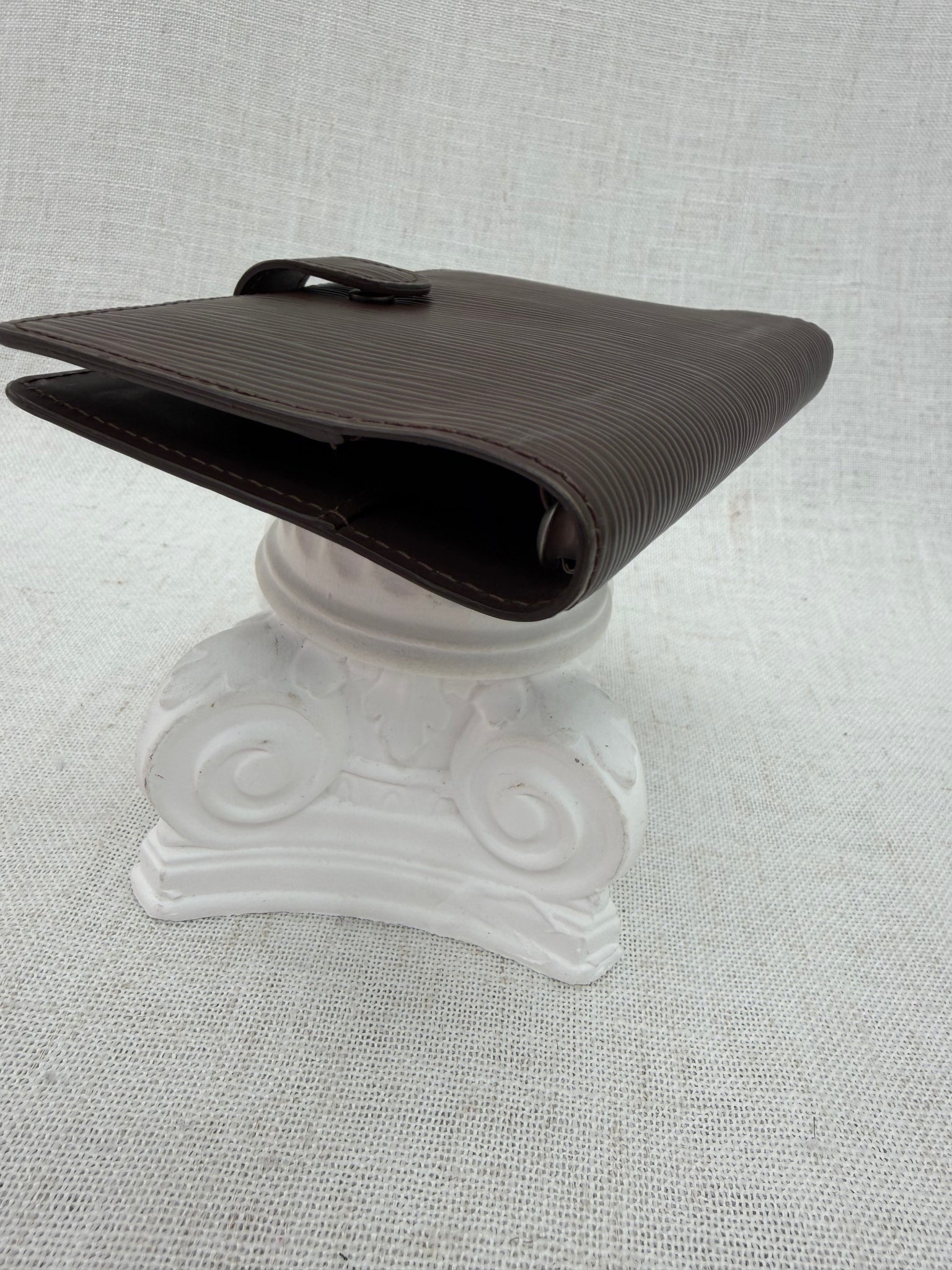 Louis Vuitton Brown Epi Leather Passport Agenda PM