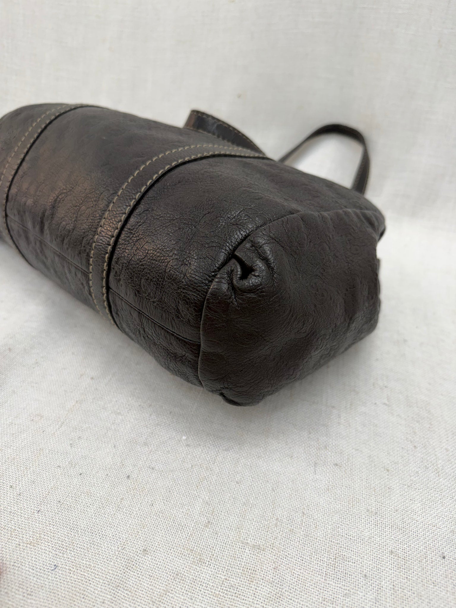 Gucci Brown Guccissima Leather Hobo Tote