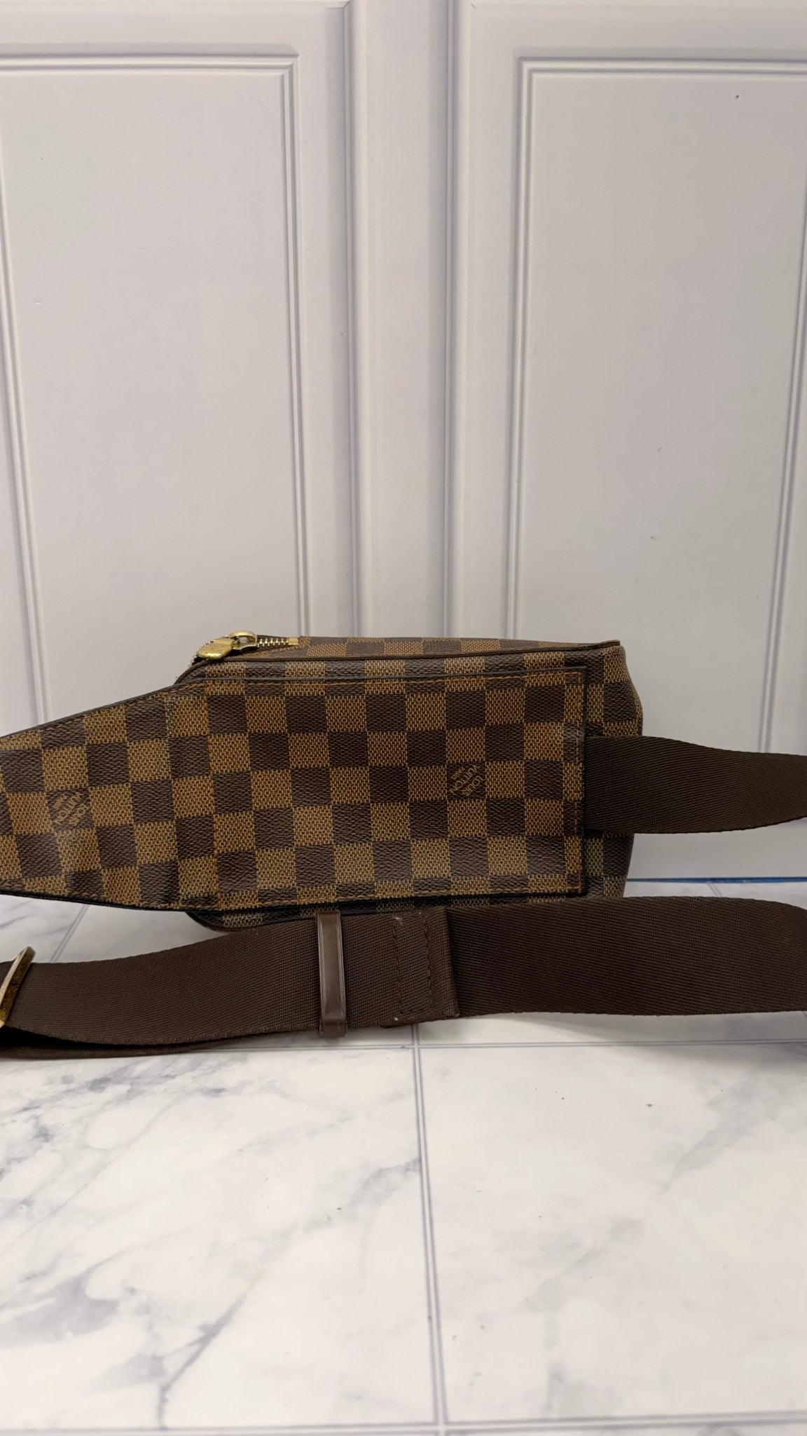 Louis Vuitton Damier Ebene Geronimos Belt Bag