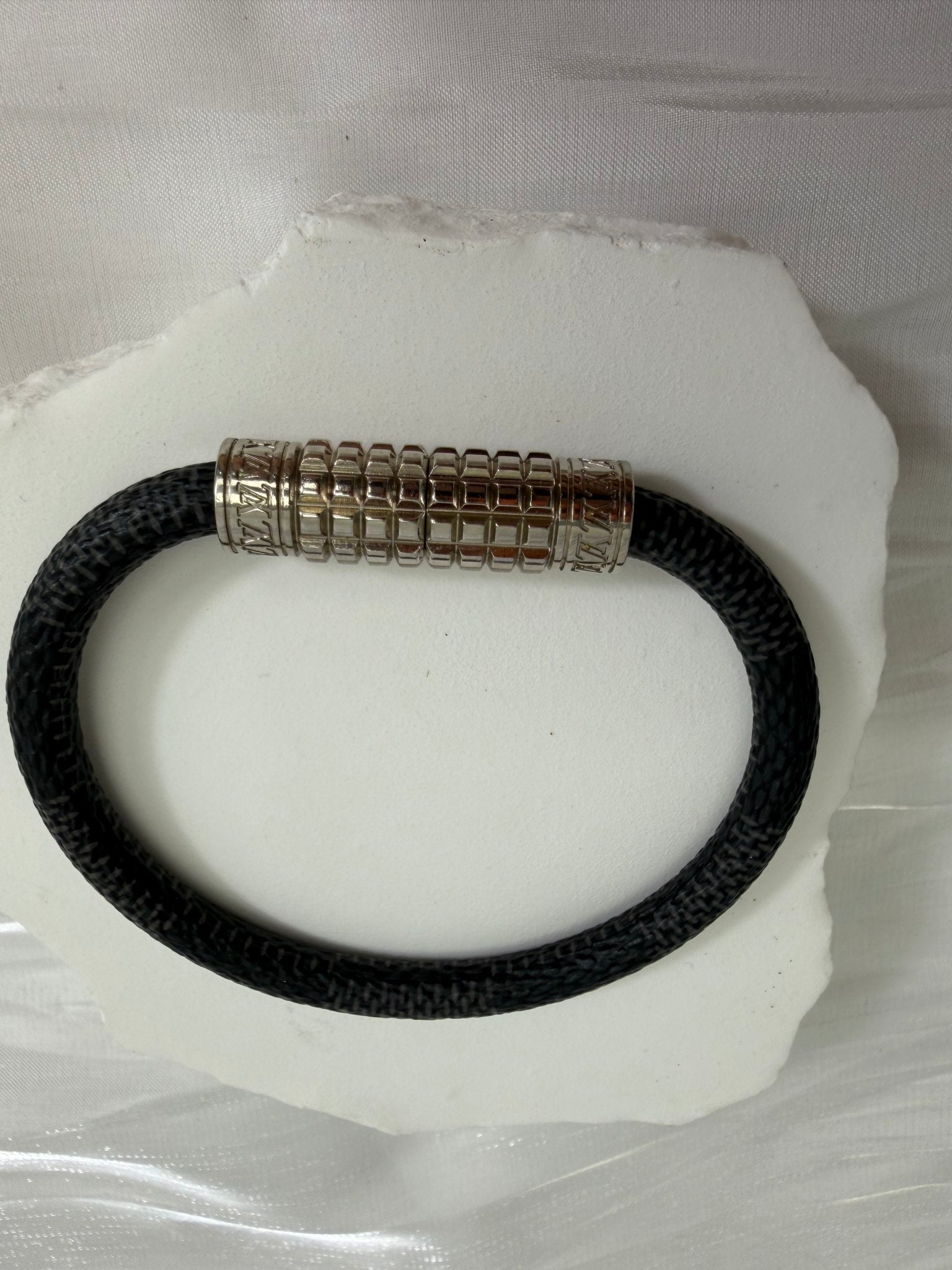 Louis Vuitton Damier Graphite Digit Bracelet