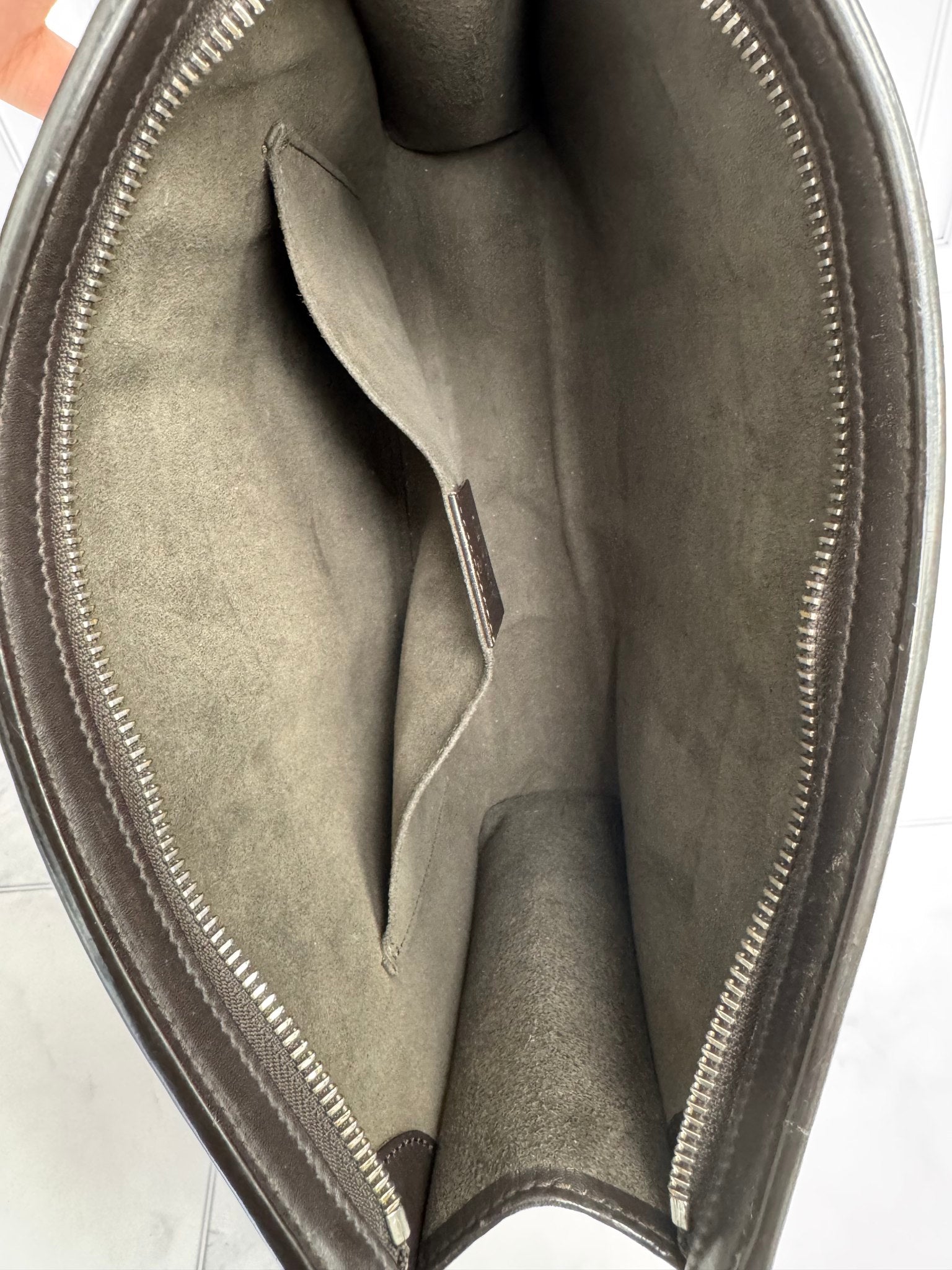 Gucci GG Supreme Canvas Ophidia Zip Clutch Bag