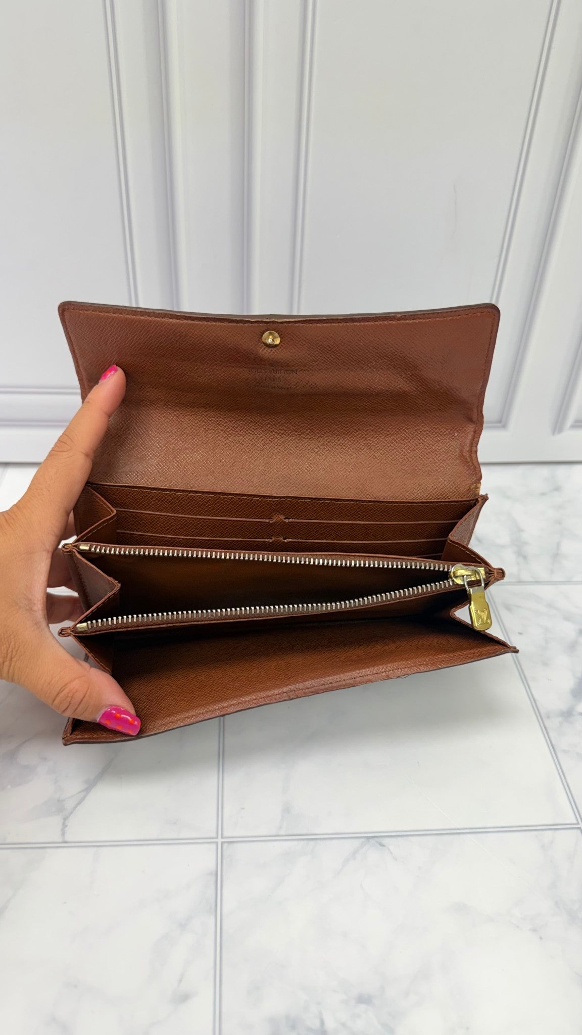 Louis Vuitton Monogram Sarah Wallet