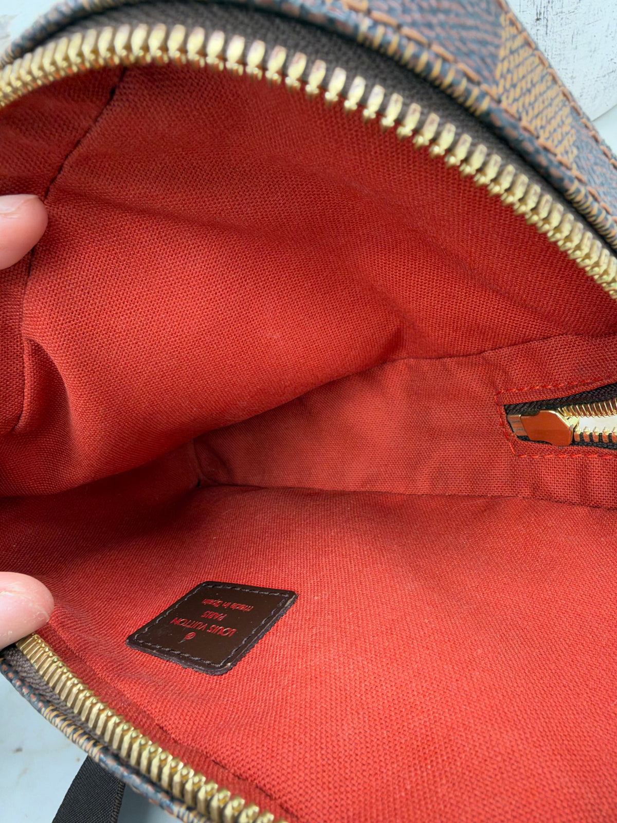 Louis Vuitton Damier Ebene Geronimos Sling Bag