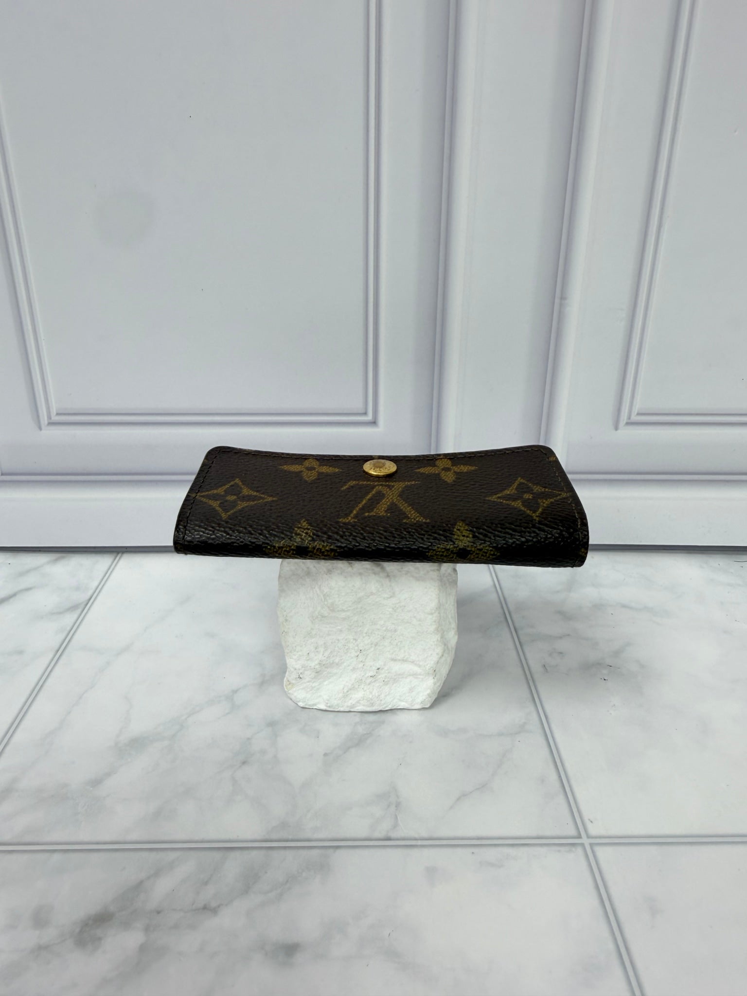 Louis Vuitton Monogram 4 Ring Key Holder