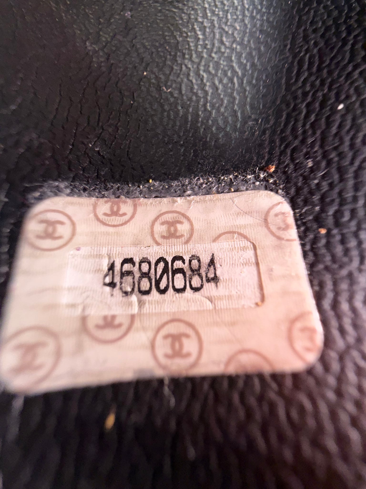 Chanel Black Caviar Large Vanity Case