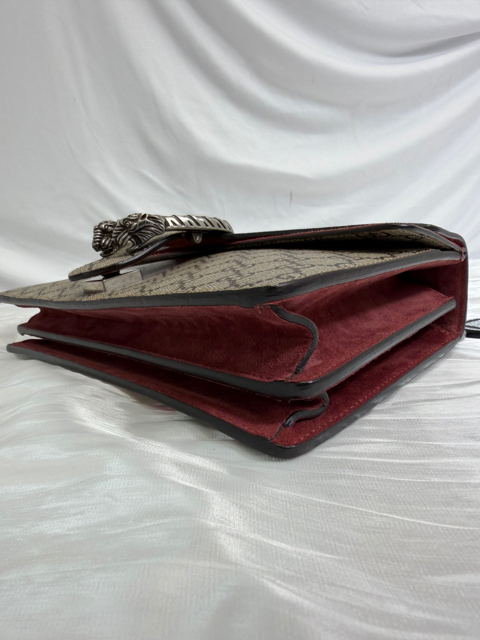 Gucci GG Supreme Pink Blooms Small Dionysus Bag