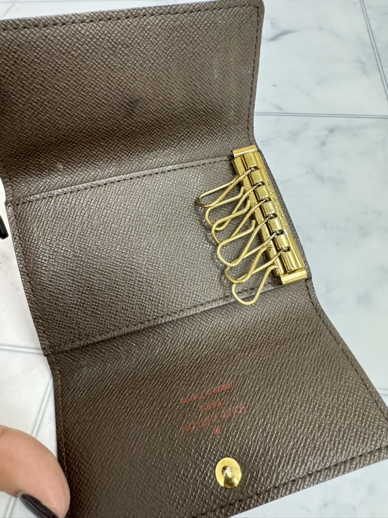 Louis Vuitton Damier Ebene Multicles 6 Key Holder