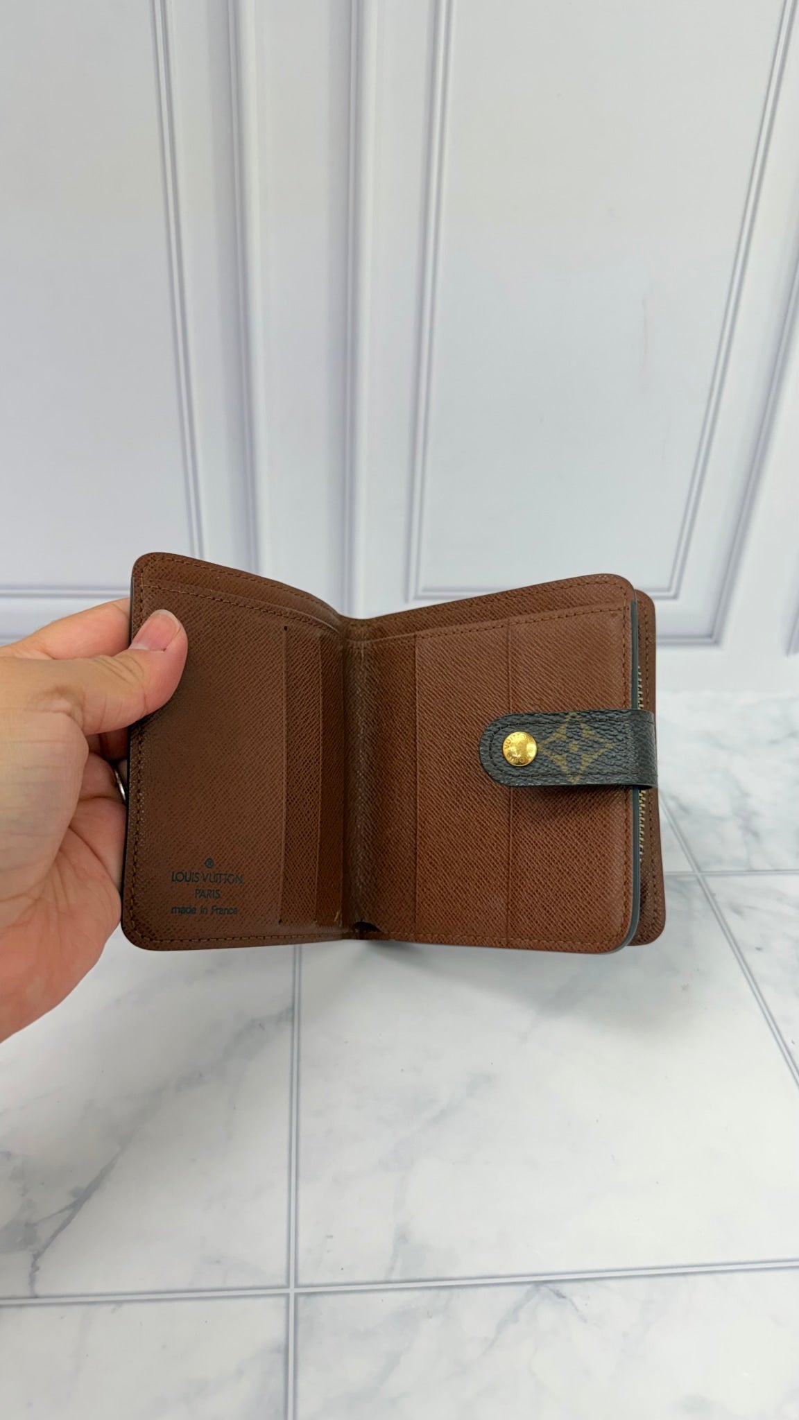 Louis Vuitton Monogram Compact Wallet
