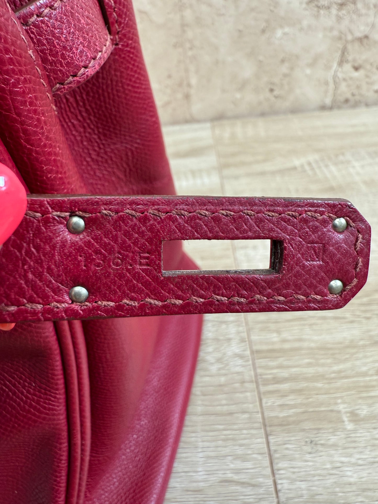 Hermes Tosca Epsom Leather Birkin 35