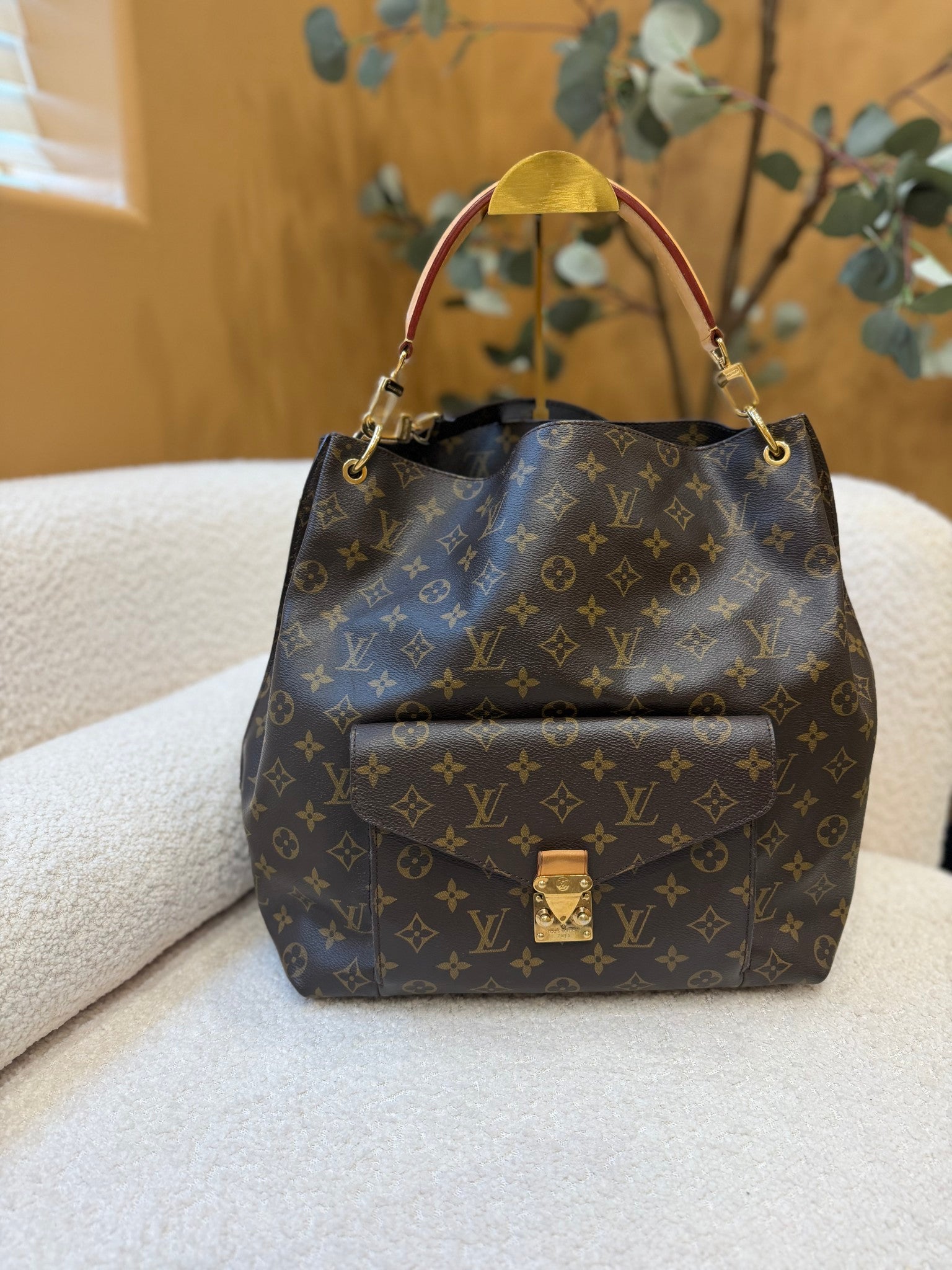 Louis Vuitton Monogram Metis Tote Bag