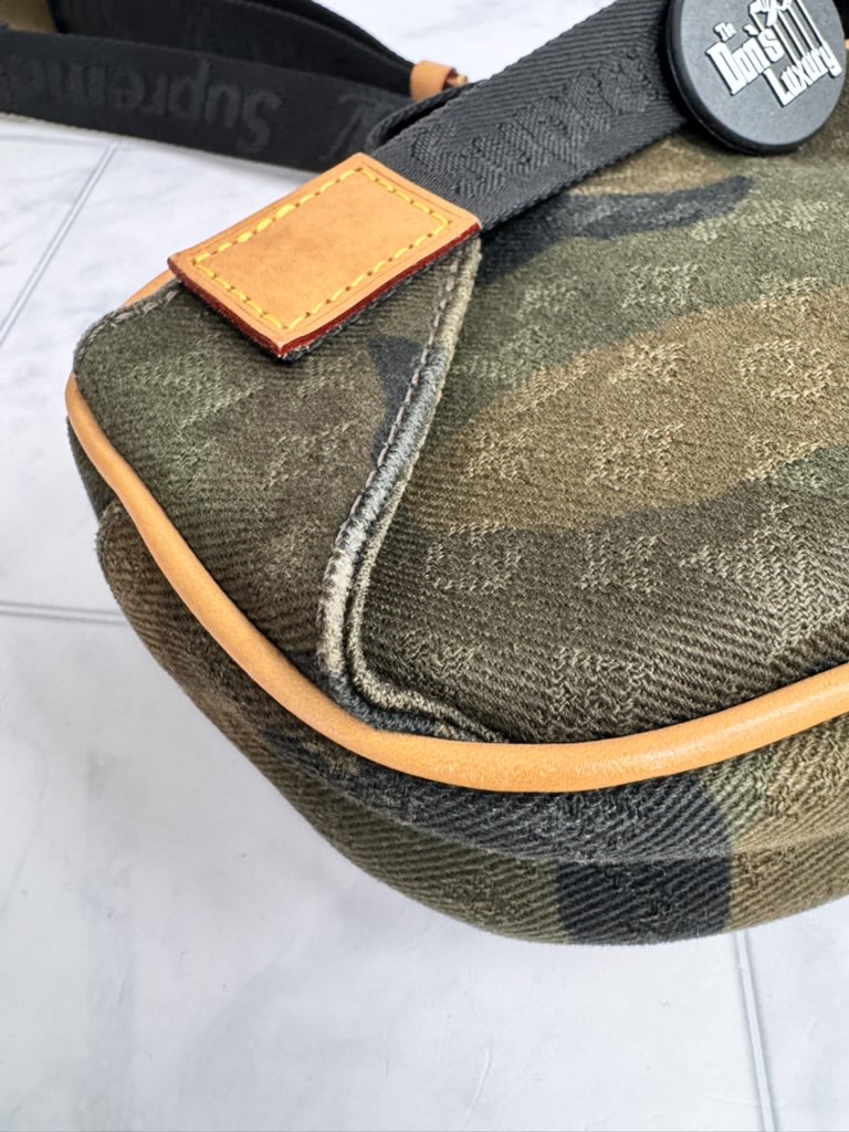 Louis Vuitton X Supreme Camo Bum Bag