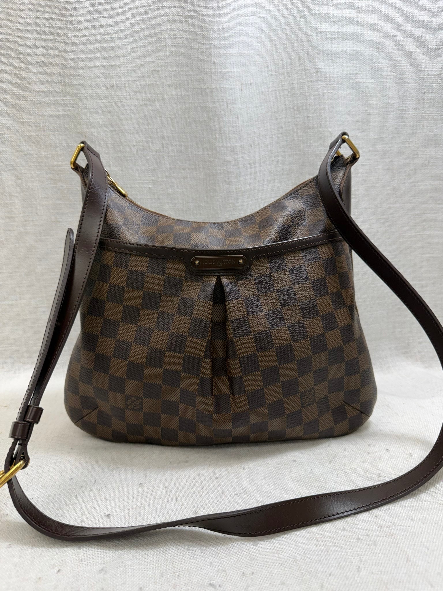 Louis Vuitton Damier Ebene Bloomsbury Shoulder Bag