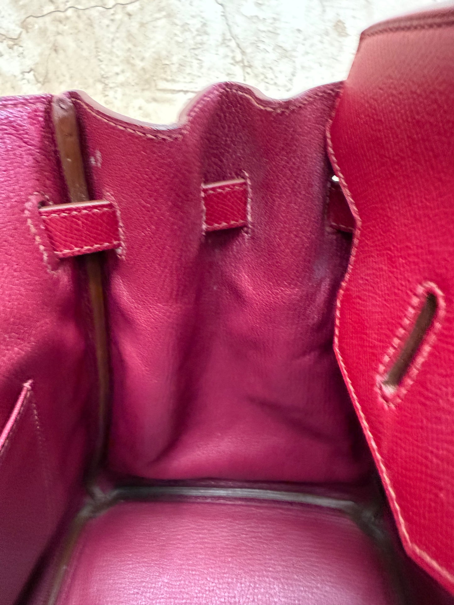 Hermes Tosca Epsom Leather Birkin 35