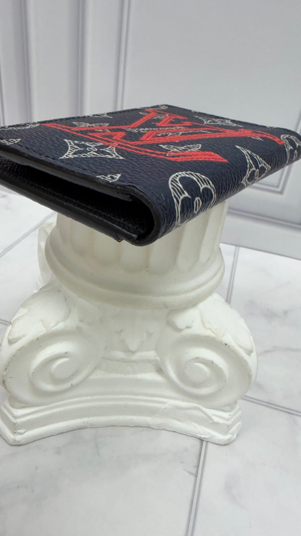 Louis Vuitton Monogram Ink Upside Down Pocket Organizer