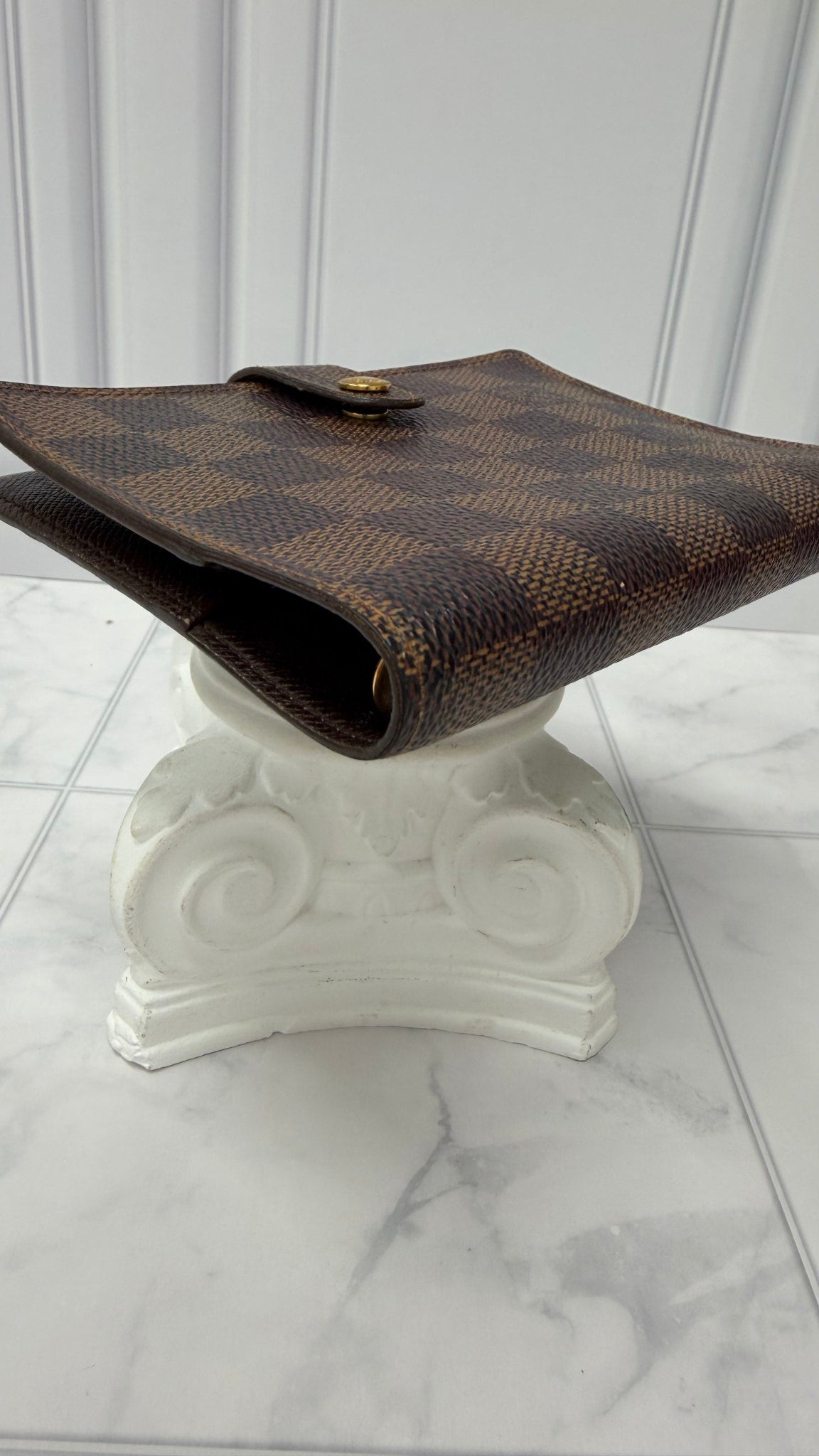 Louis Vuitton Damier Ebene Passport Agenda PM