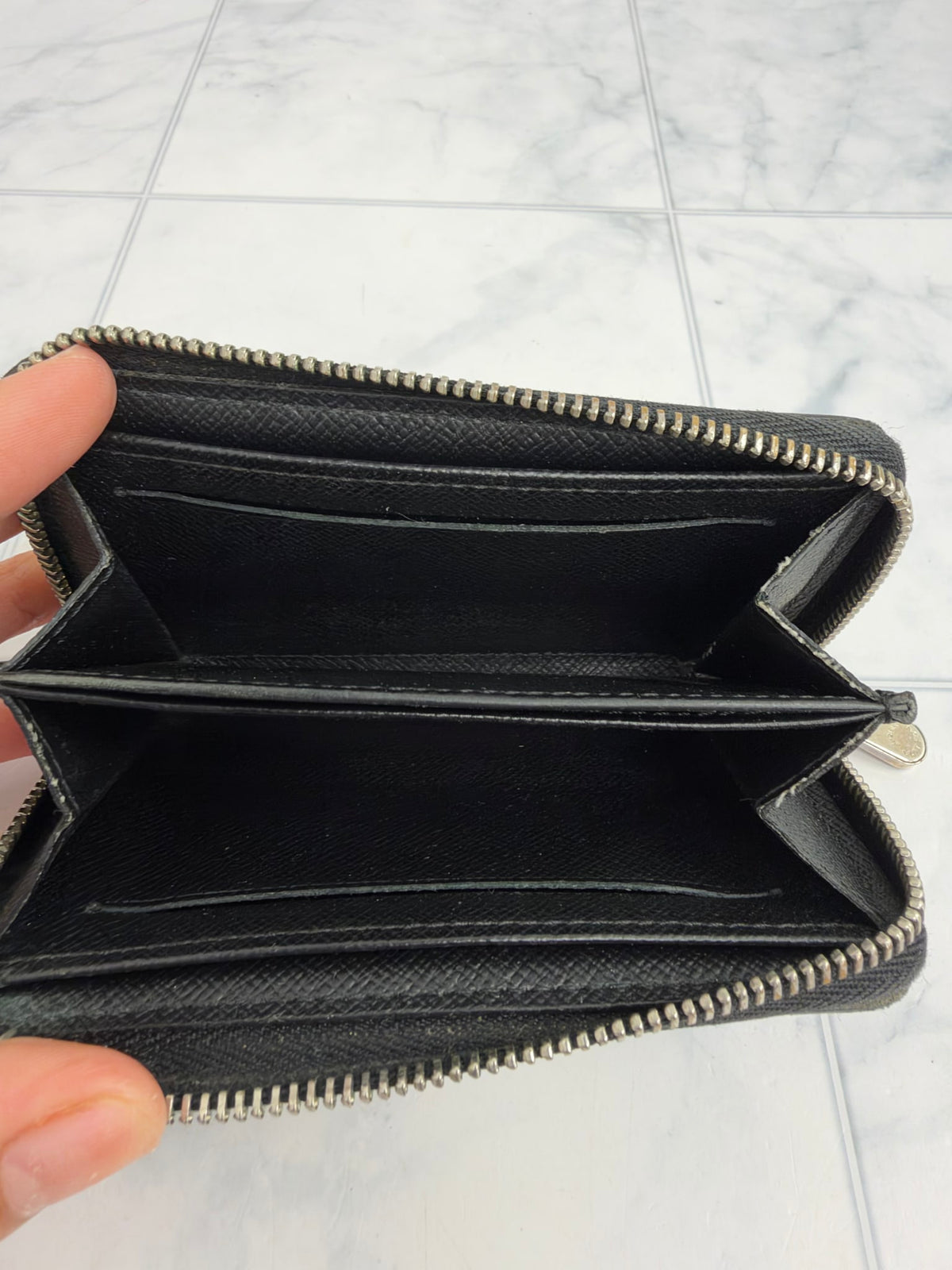 Louis Vuitton Damier Graphite Zippy Coin Purse