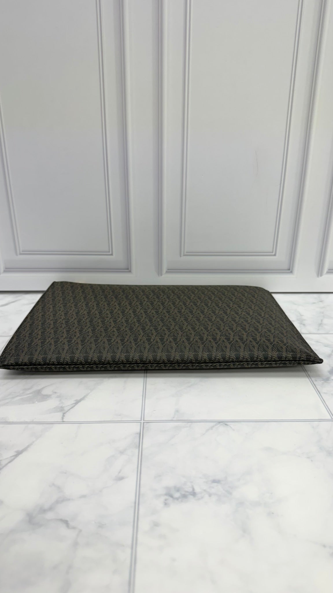 BRAND NEW - Saint Laurent YSL Black Canvas Clutch Pouch