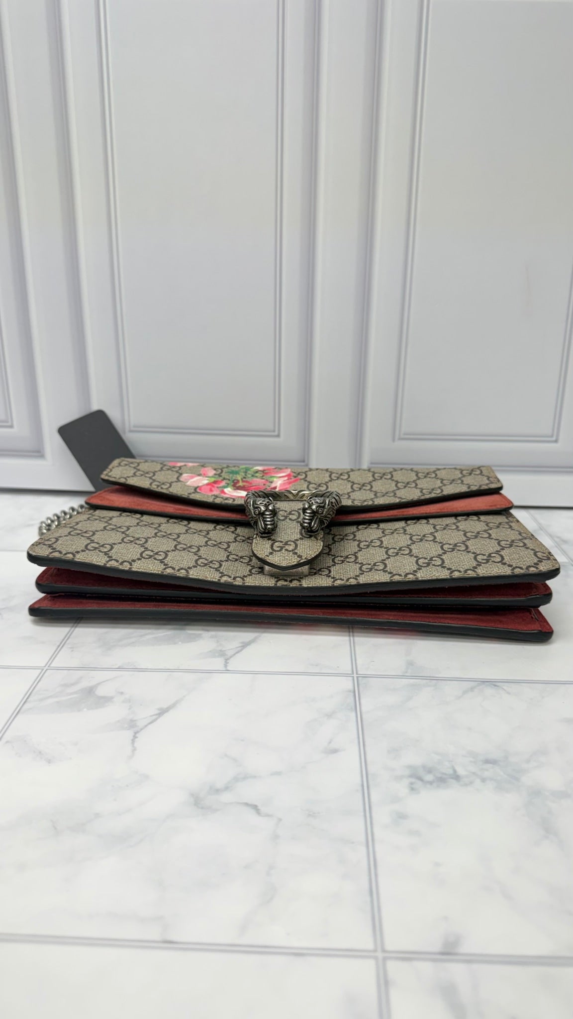 Gucci GG Supreme Bloom Dionysus Shoulder Bag And Wallet