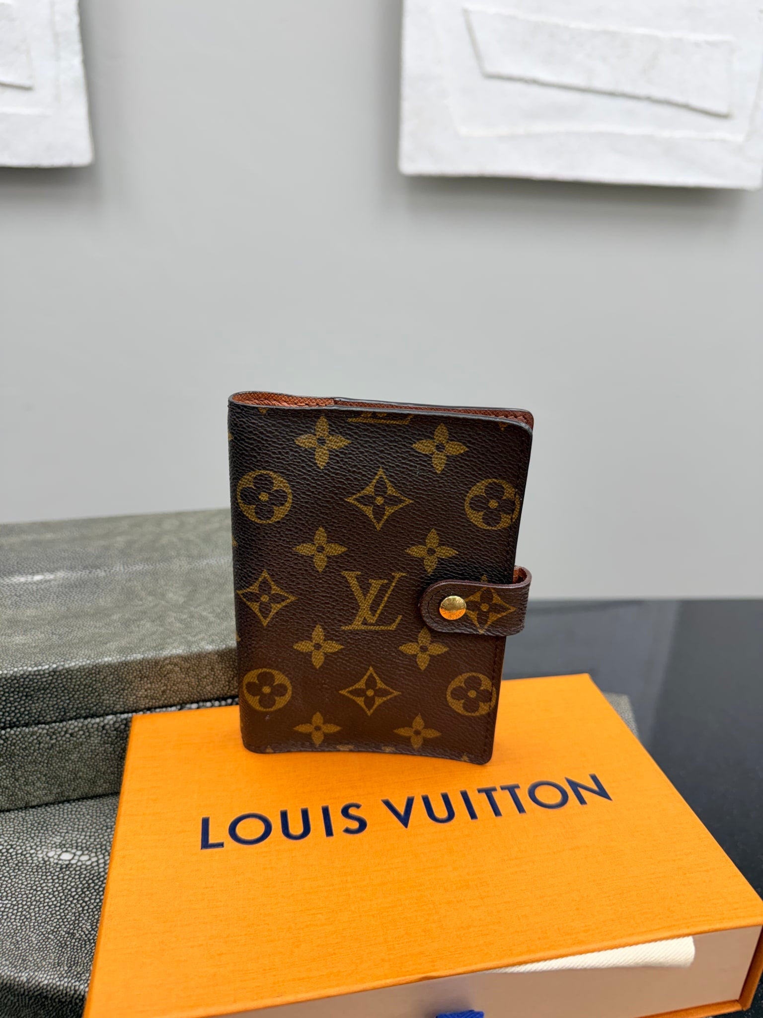 Louis Vuitton Monogram Passport Agenda Cover PM