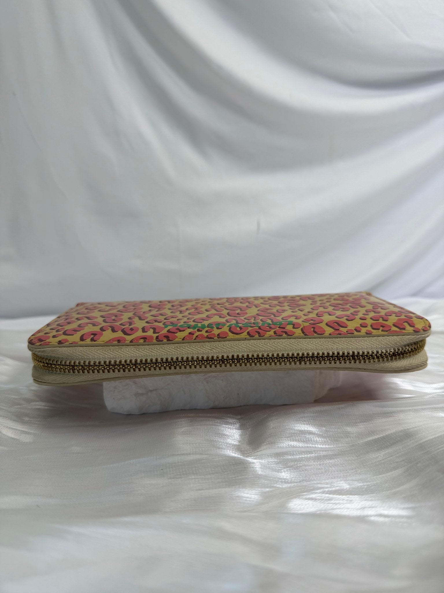 Louis Vuitton Vernis Limited Edition Blanc Corail Zippy Long Wallet