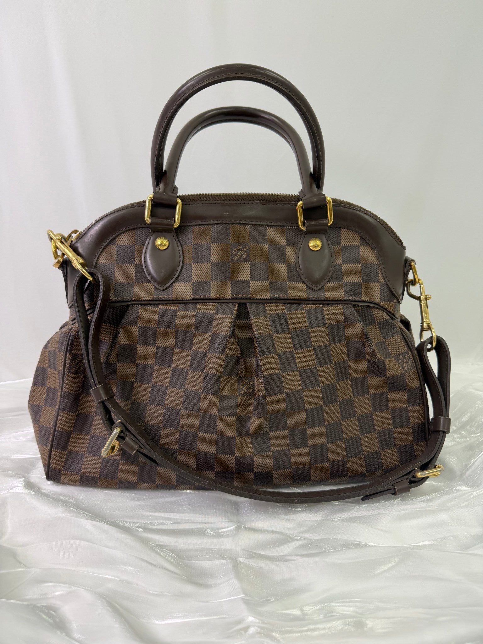 Louis Vuitton Damier Ebene Trevi PM Two Way Bag