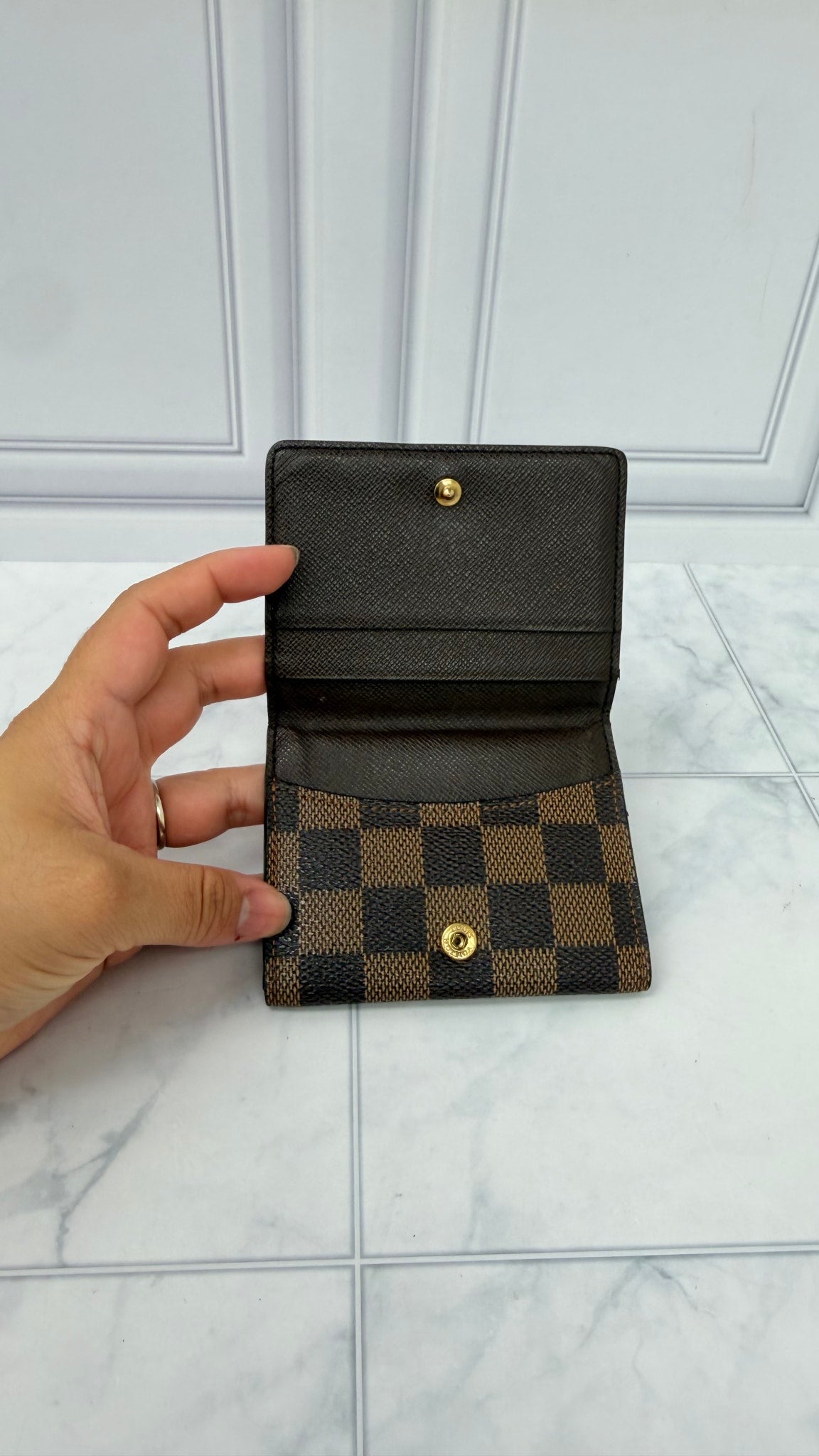 Louis Vuitton Damier Ebene Ludlow Wallet