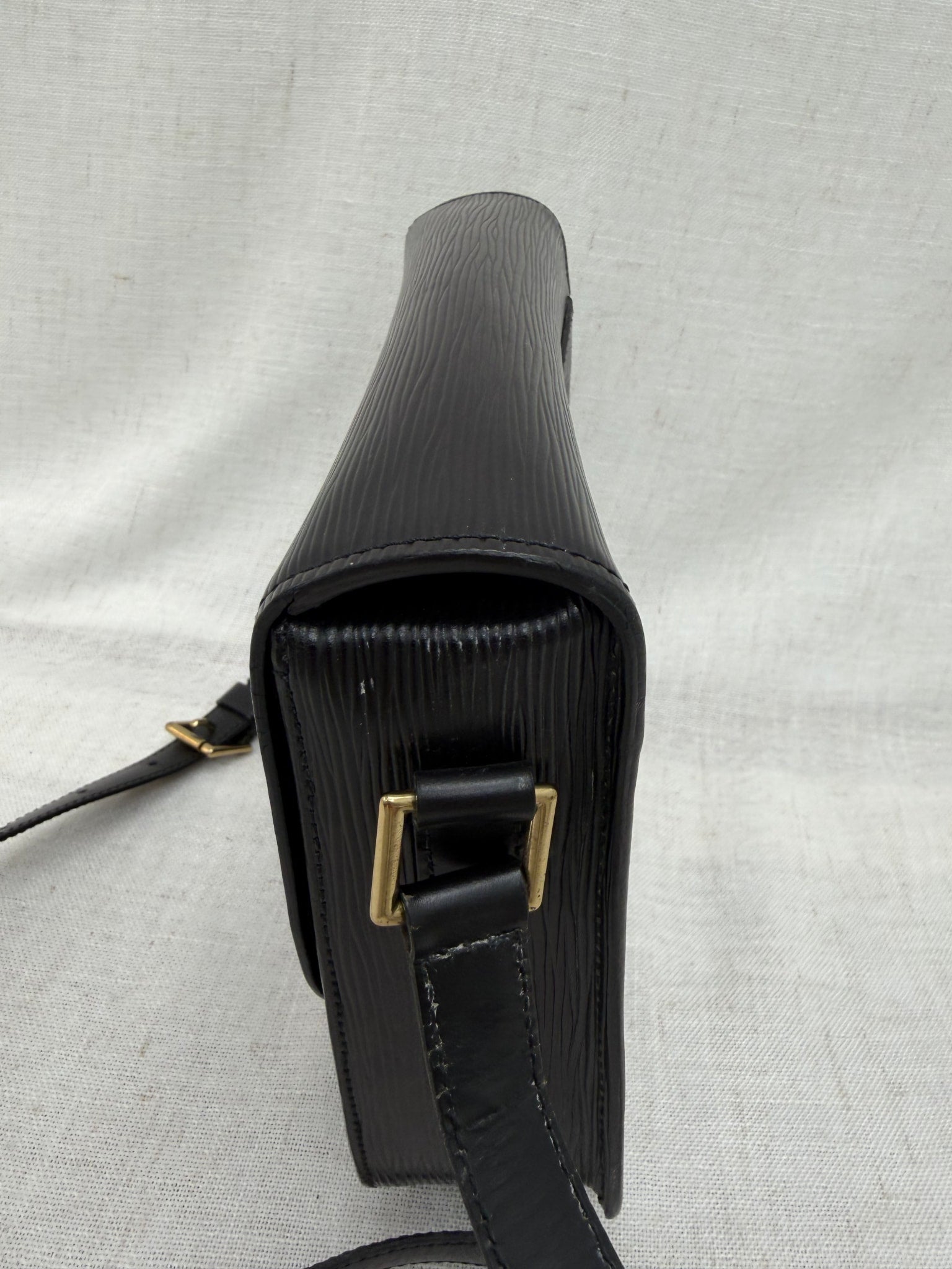 Louis Vuitton Black Epi Saint Cloud GM