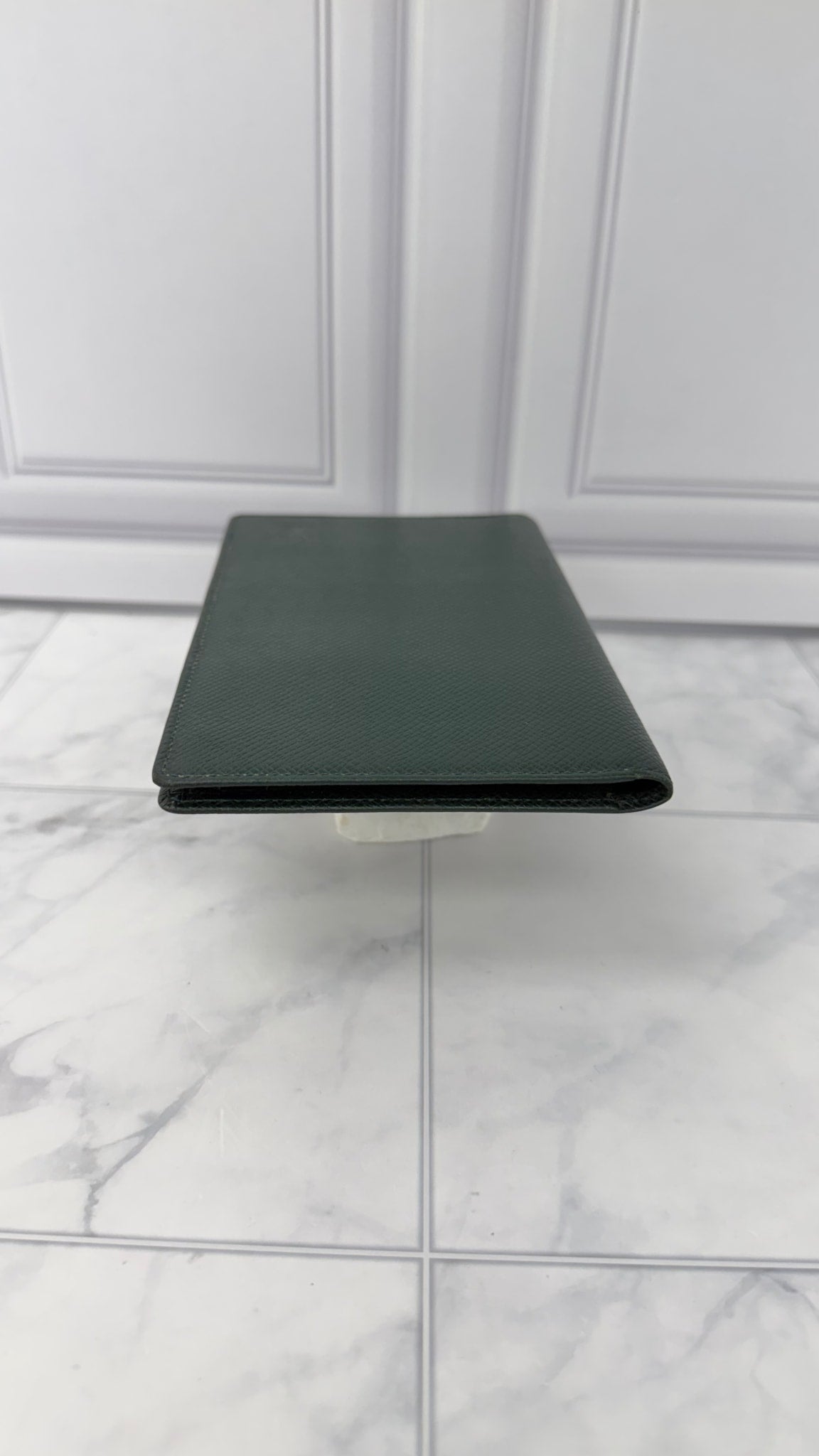 Louis Vuitton Green Taiga Leather Long Wallet