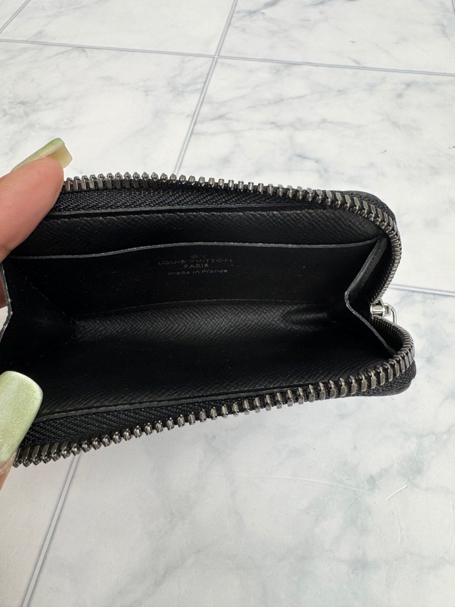 Louis Vuitton Monogram Eclipse Porte Monnaie Jules Coin Wallet