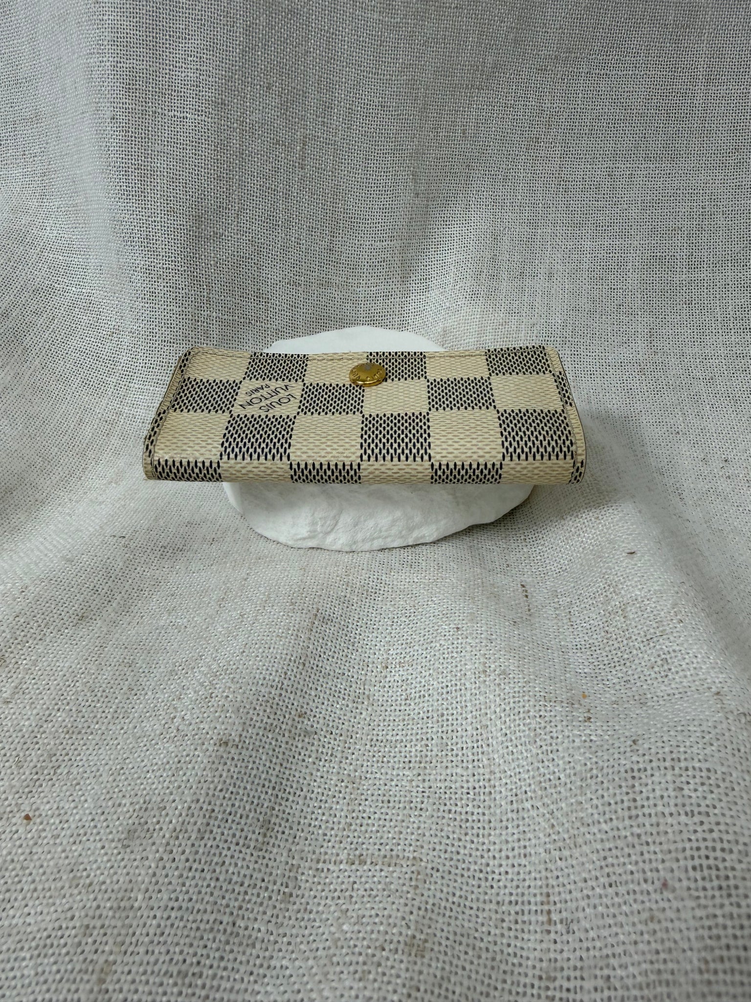 Louis Vuitton Damier Azure 4 Key Ring Case