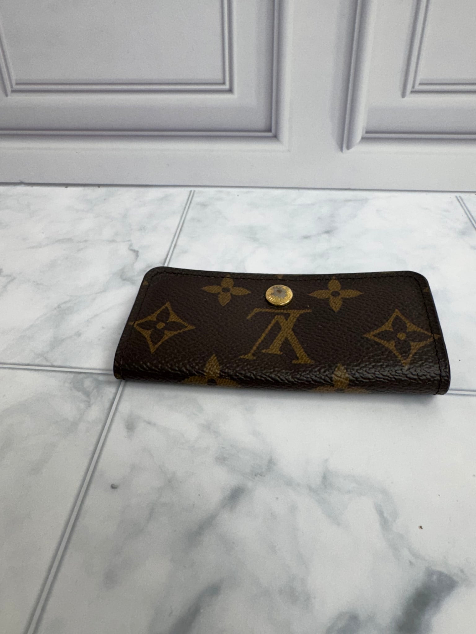 Louis Vuitton Monogram 4 Ring Key Case