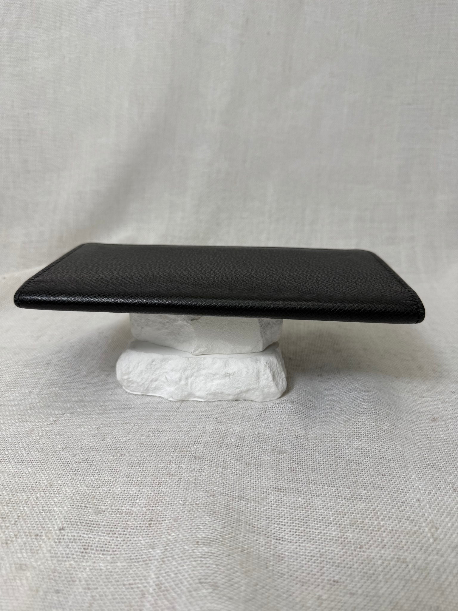 Louis Vuitton Black Taiga Leather Wallet