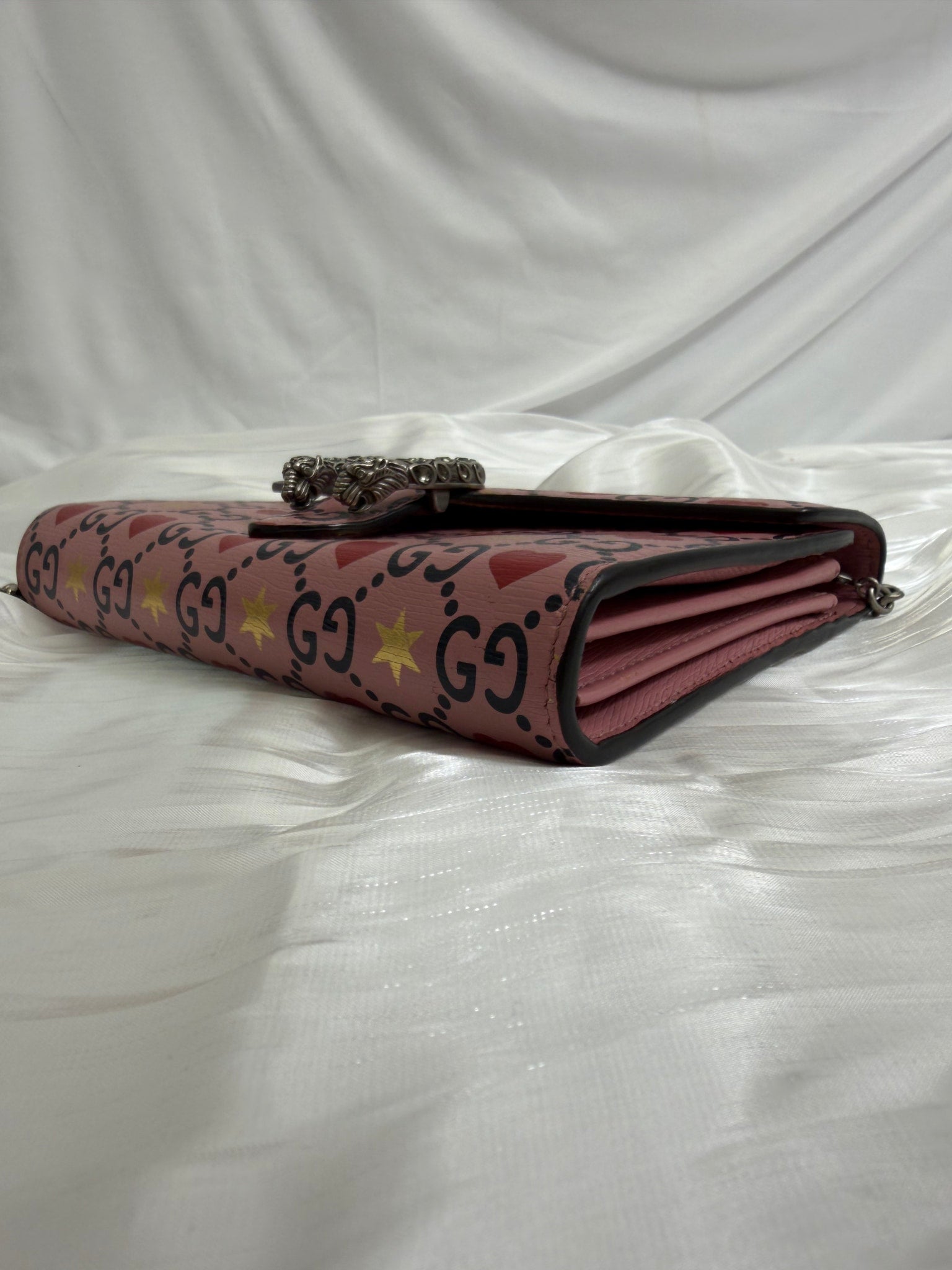 Gucci GG Valentines Day Limited Edition Dionysus Wallet On Chain