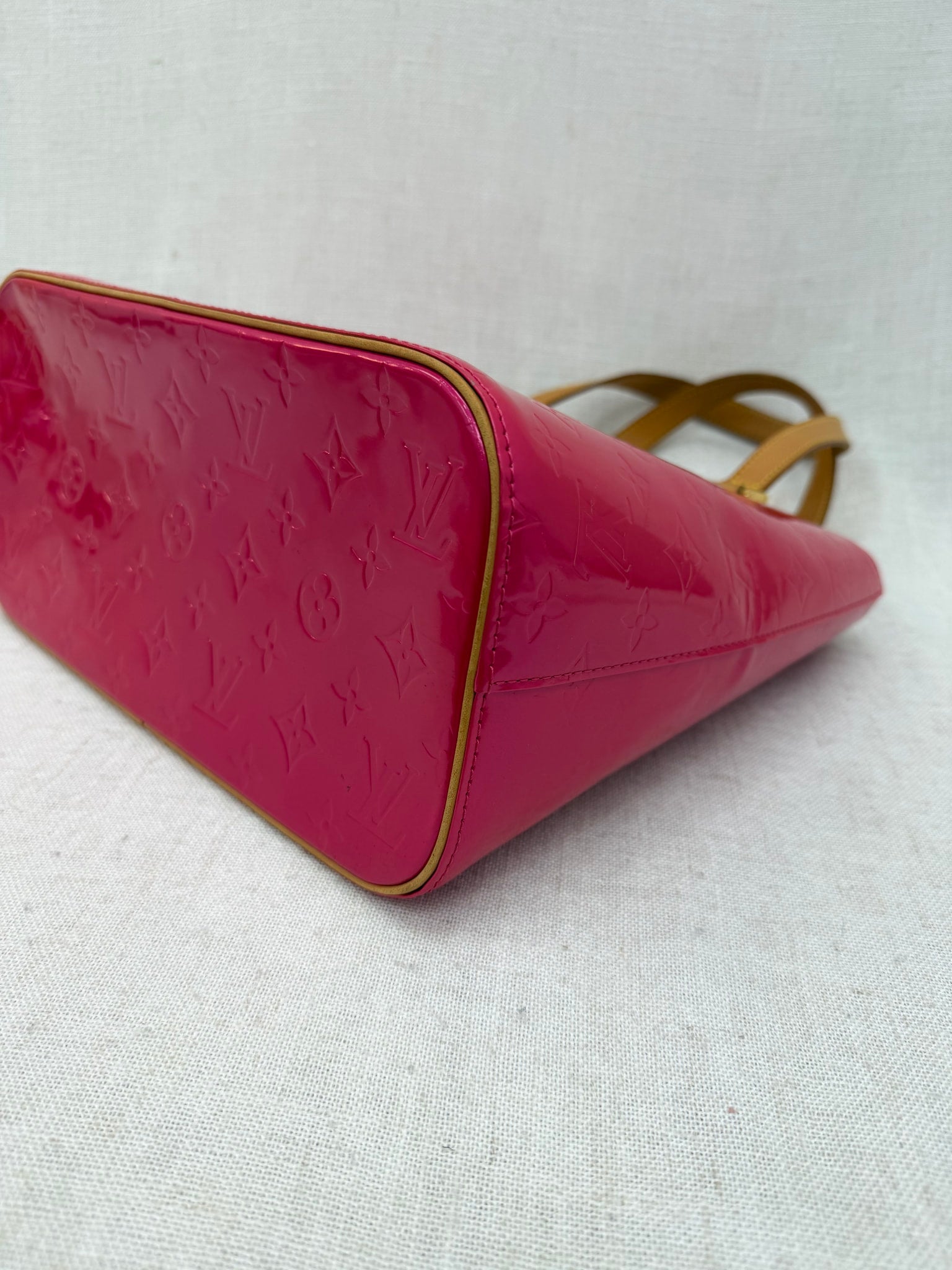 Louis Vuitton Pink Vernis Houston Tote