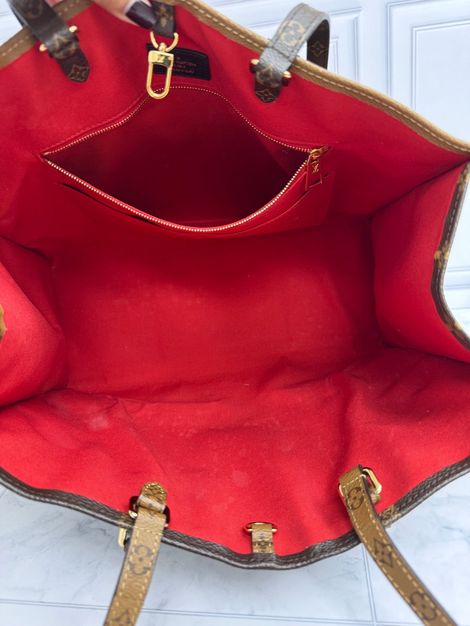 Louis Vuitton Reverse Monogram On The Go GM