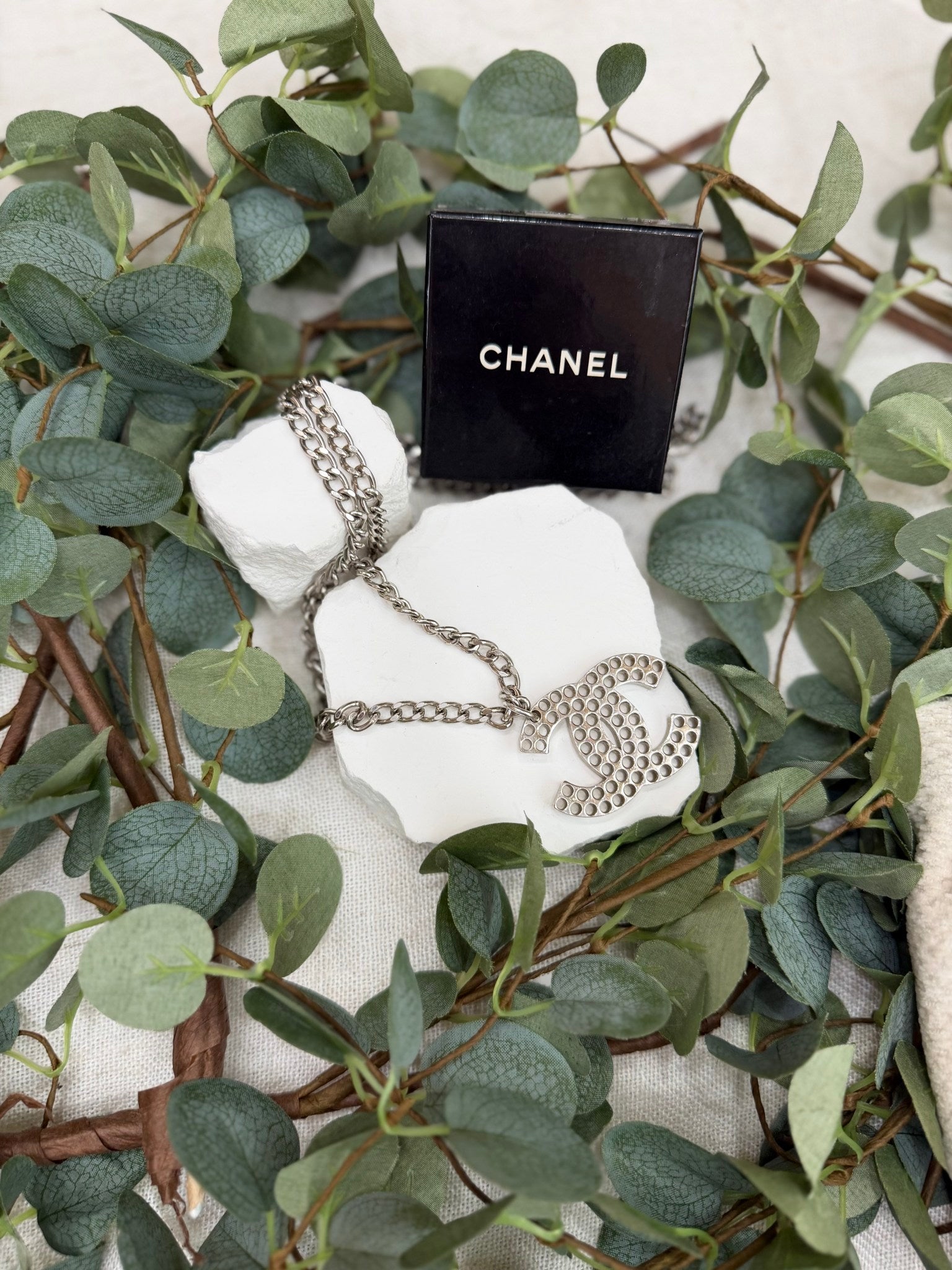 Chanel Silver necklace