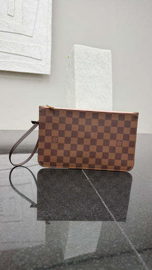 Louis Vuitton Damier Ebene Ballerine Neverfull MM Pouch