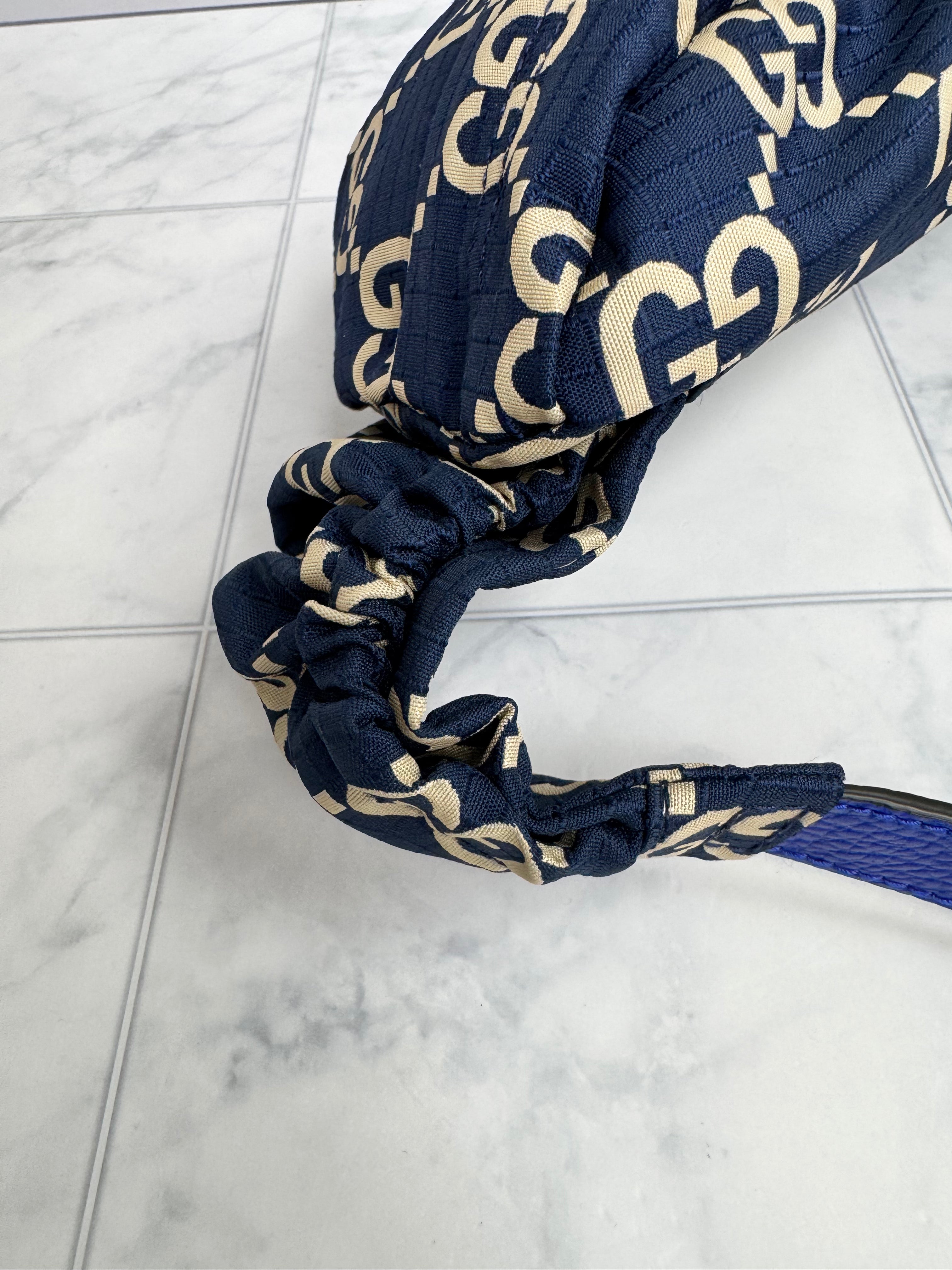 *DONS DROP* Gucci Blue GG Canvas Ripstop Belt bag