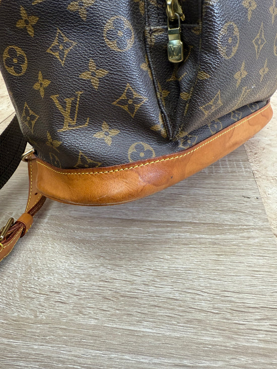 Louis Vuitton Brown Monogram Montsouris Drawstring Backpack GM