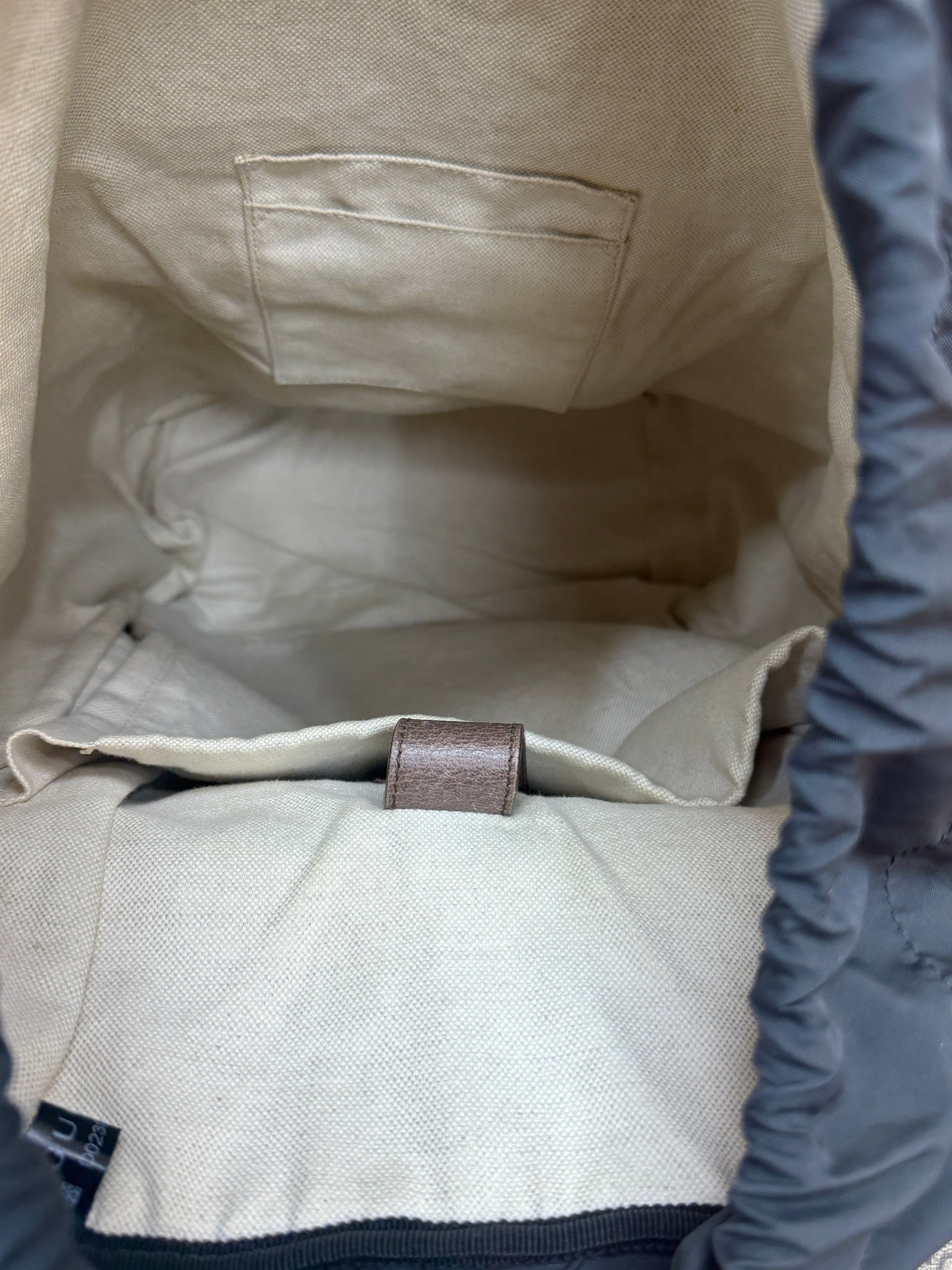Gucci Supreme Coated Canvas Soft Courier Large Backpack