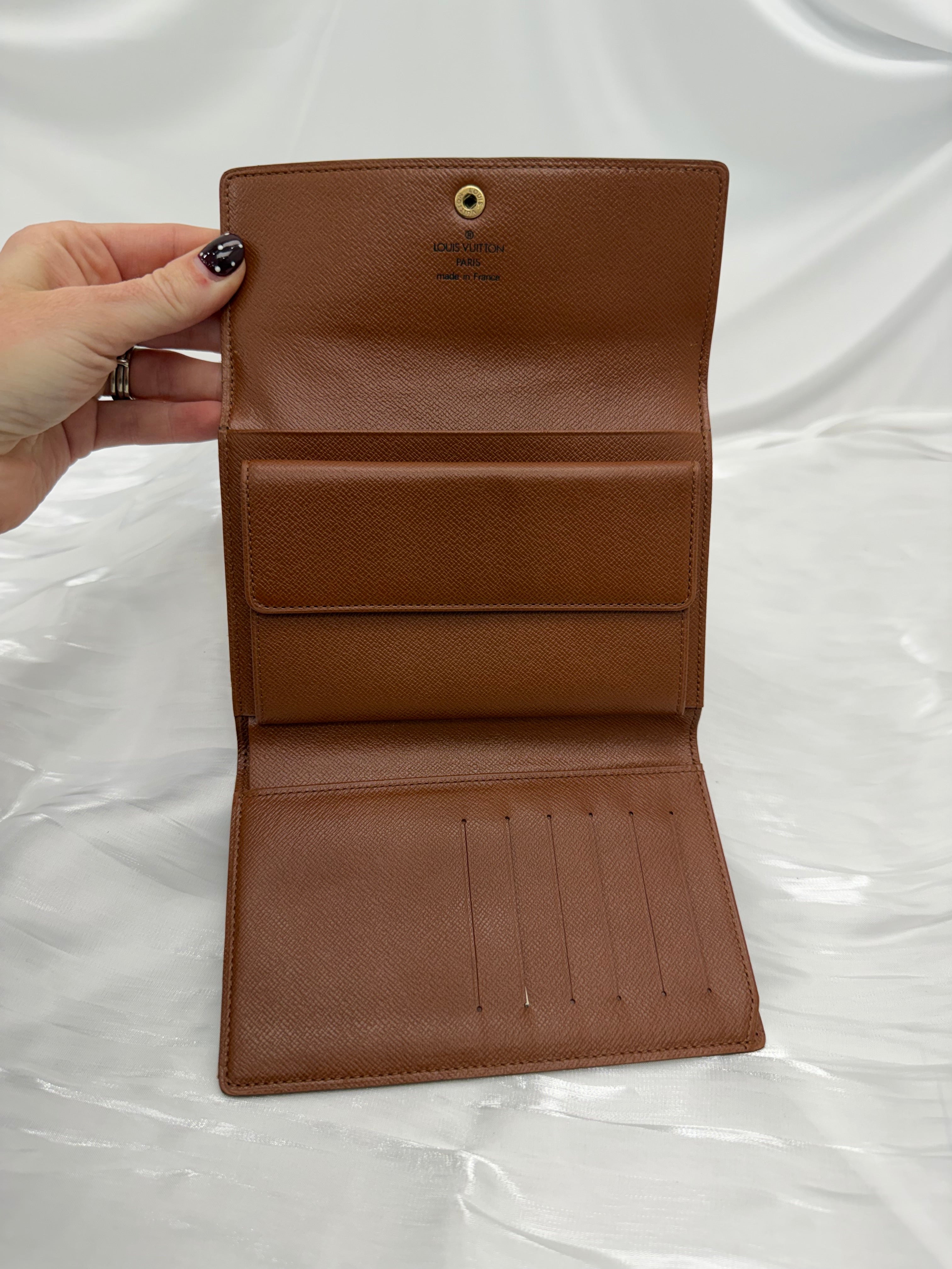 Louis Vuitton Monogram Porte Etui Compact Wallet