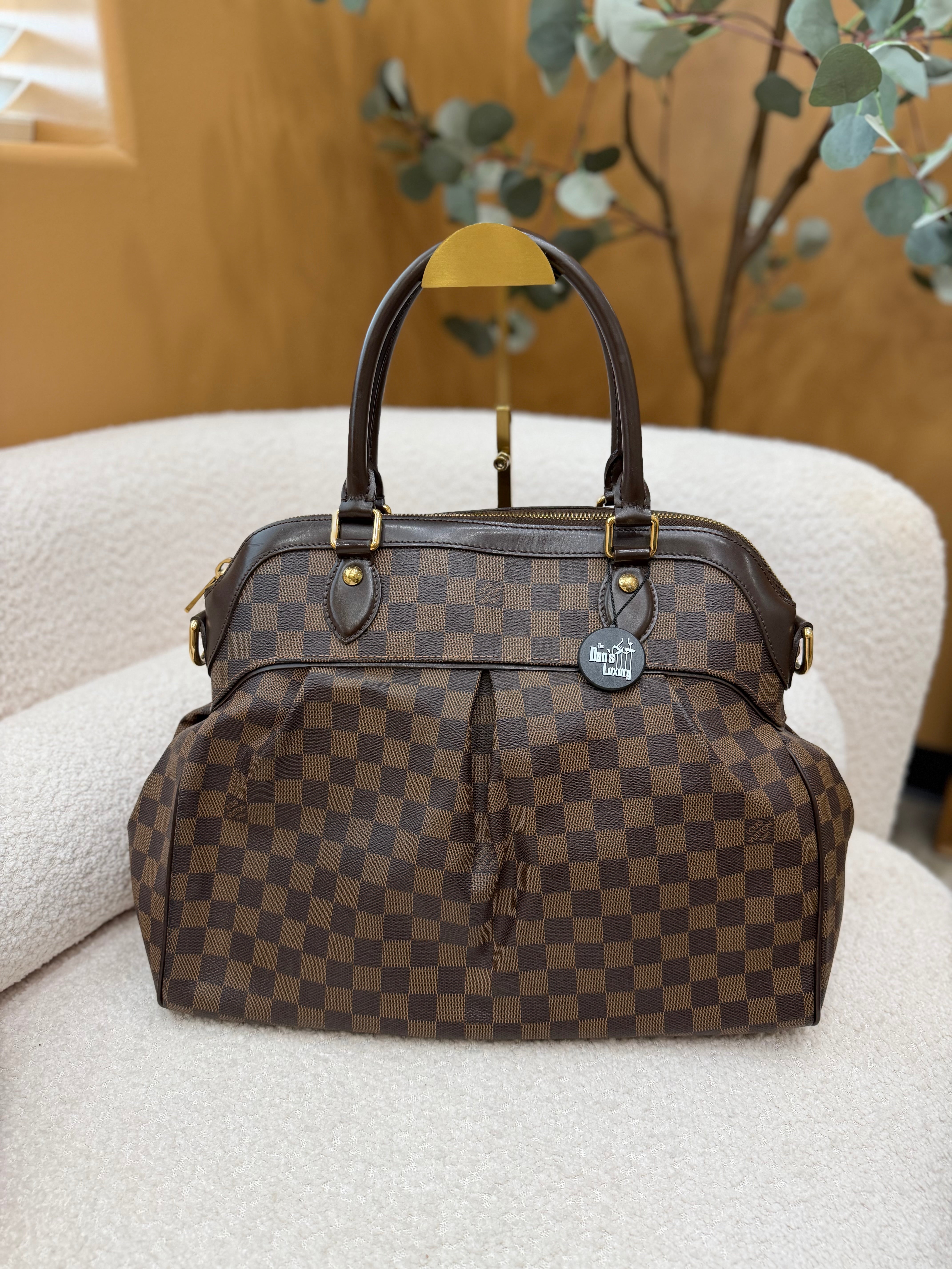 Louis Vuitton Damier Ebene Trevi GM Tote Bag