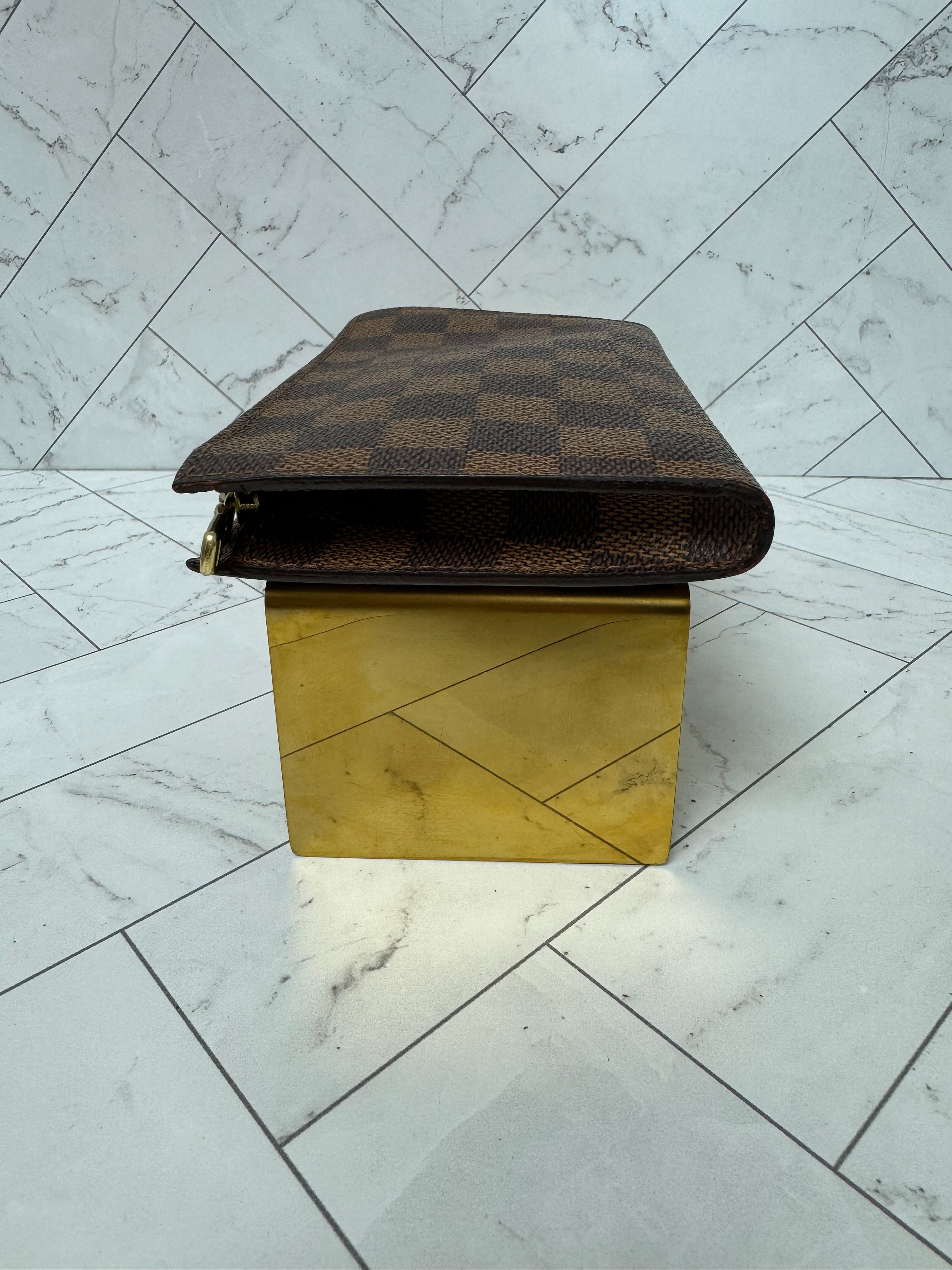 Louis Vuitton Damier Ebene Bucket Pouch